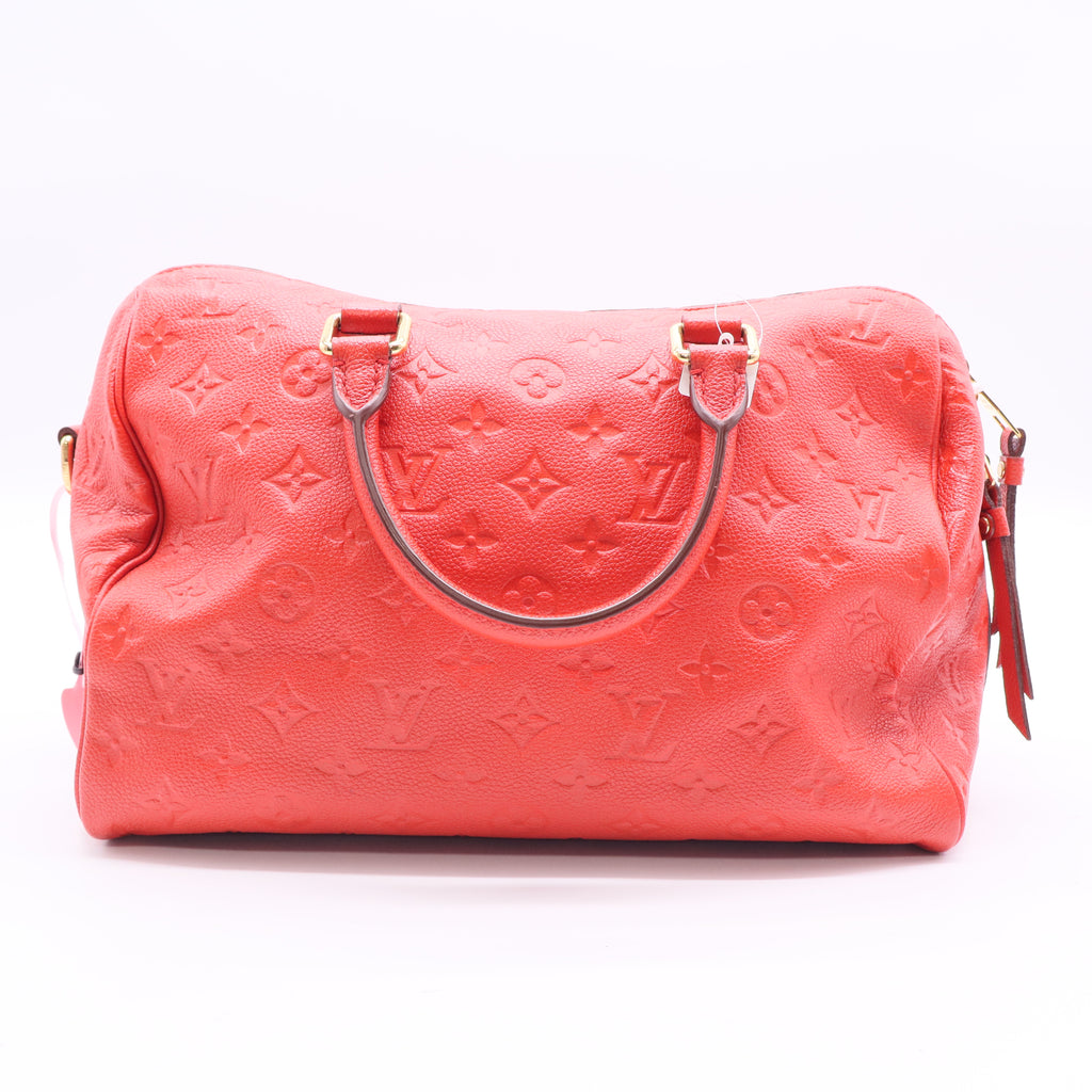 Louis Vuitton Monogram Empreinte Speedy Twins LDJ2581