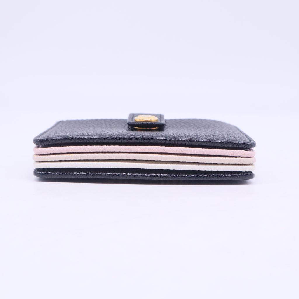 Leather Accordion Card Holder W20628