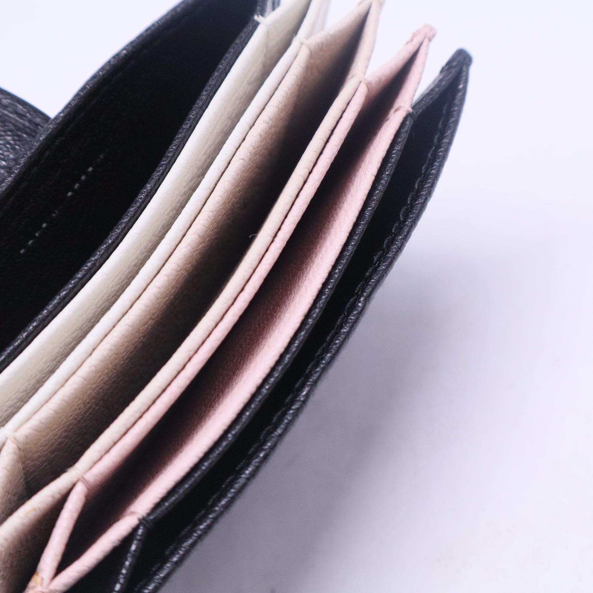 Leather Accordion Card Holder W20628