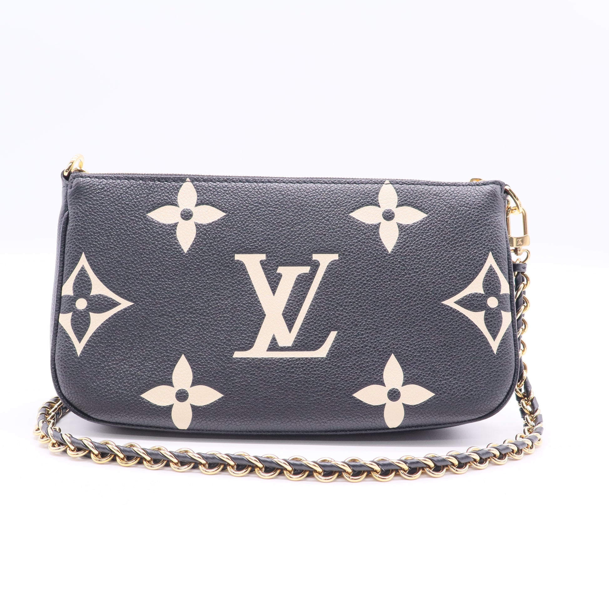 Louis Vuitton Multi Pochette Accessoires Bicolor Monogram Empreinte Giant Twins LDJ2588