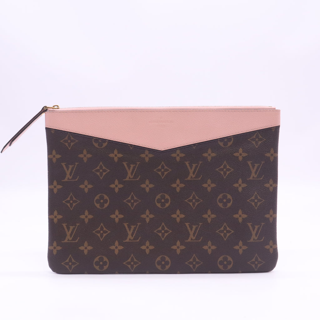 Monogram Daily Pouch Rose Poudre W23613