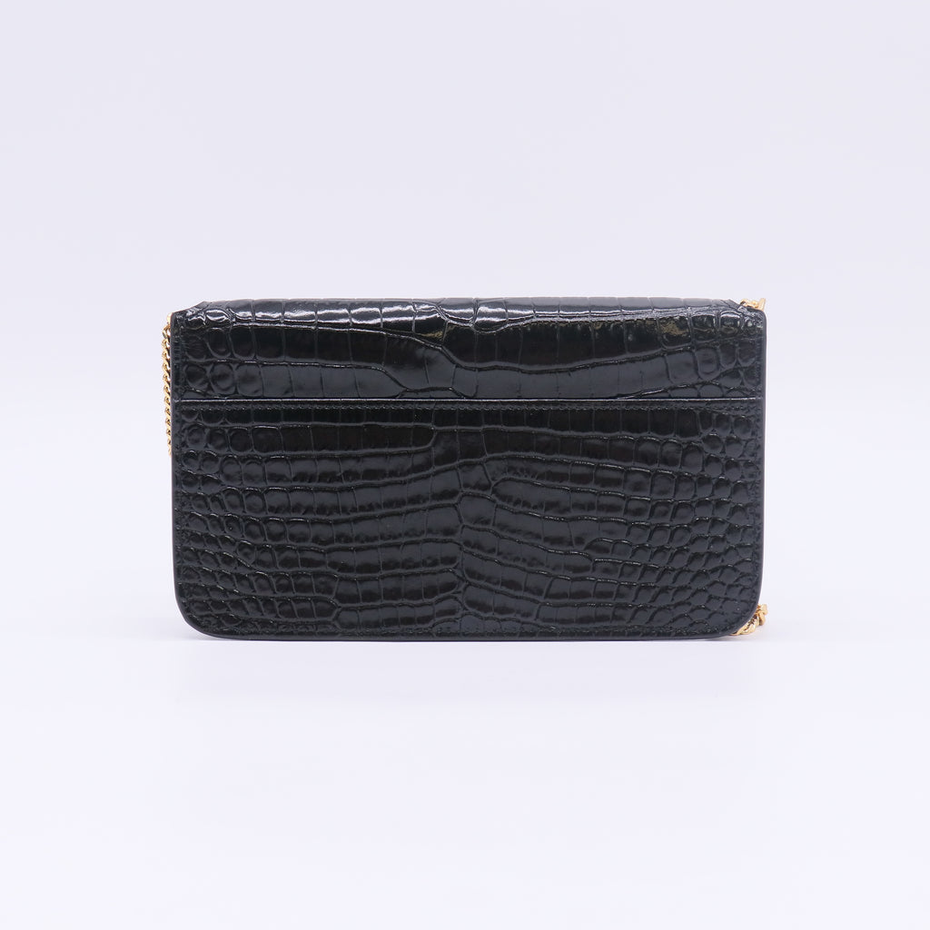Saint Laurent Cassandre Monogram Phone Holder B23736