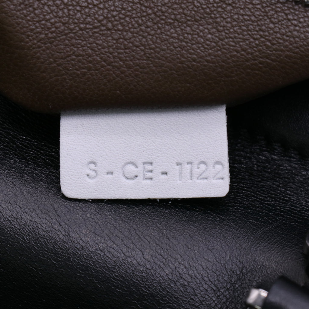 Celine Tri-Color Leather and Velvet Medium Trapeze Bag B21432