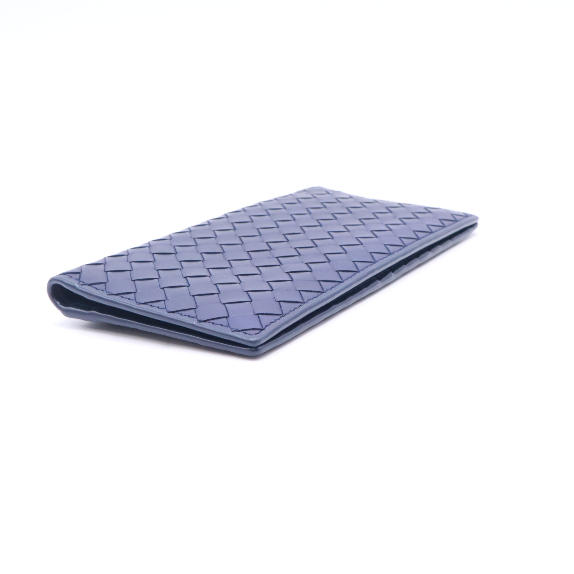 Bottega Veneta Slim Intrecciato Long Wallet W22707