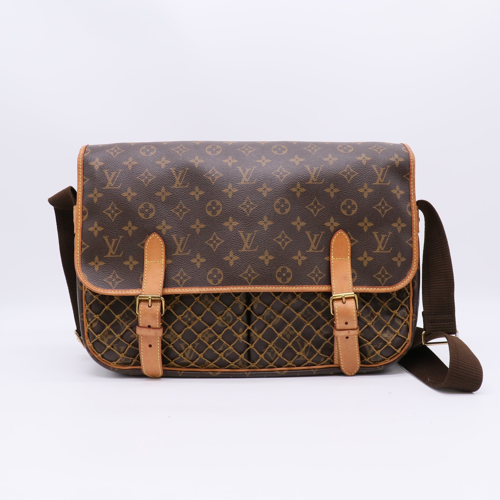 Louis Vuitton Monogram Canvas Congo GM Messenger Bag Twins B23043