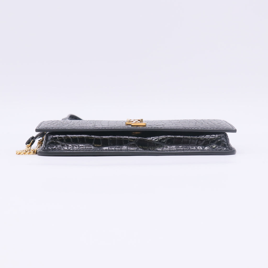 Saint Laurent Cassandre Monogram Phone Holder B23736