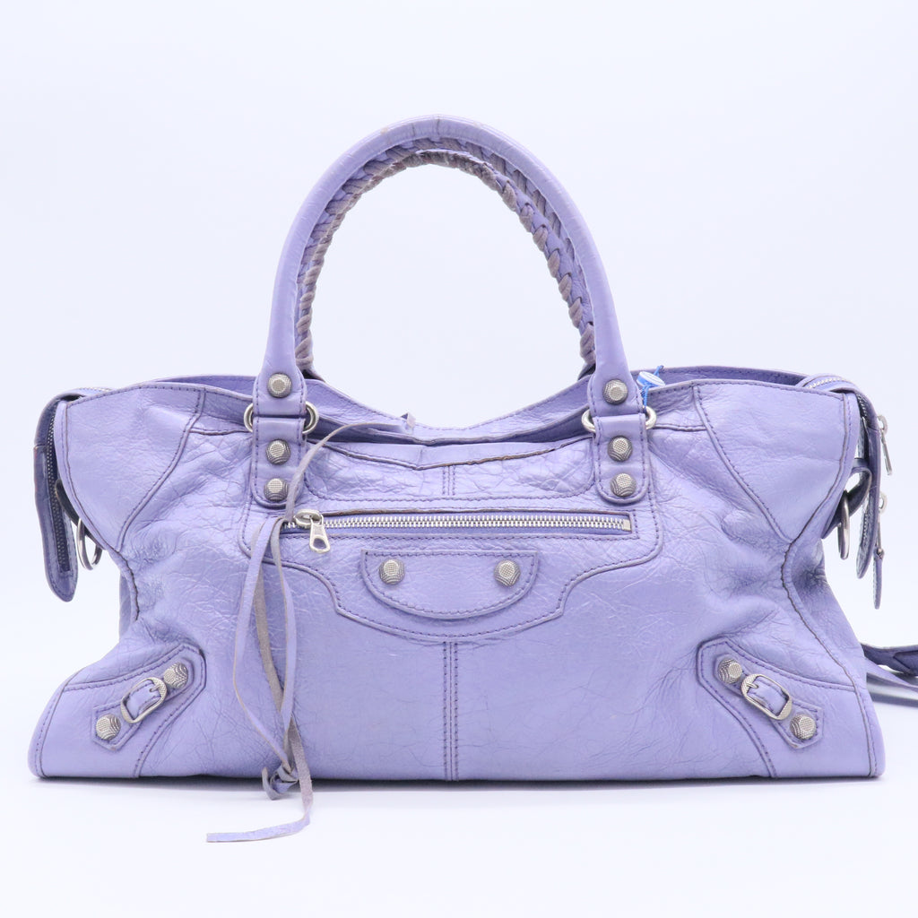 City Leather Handbag Twins