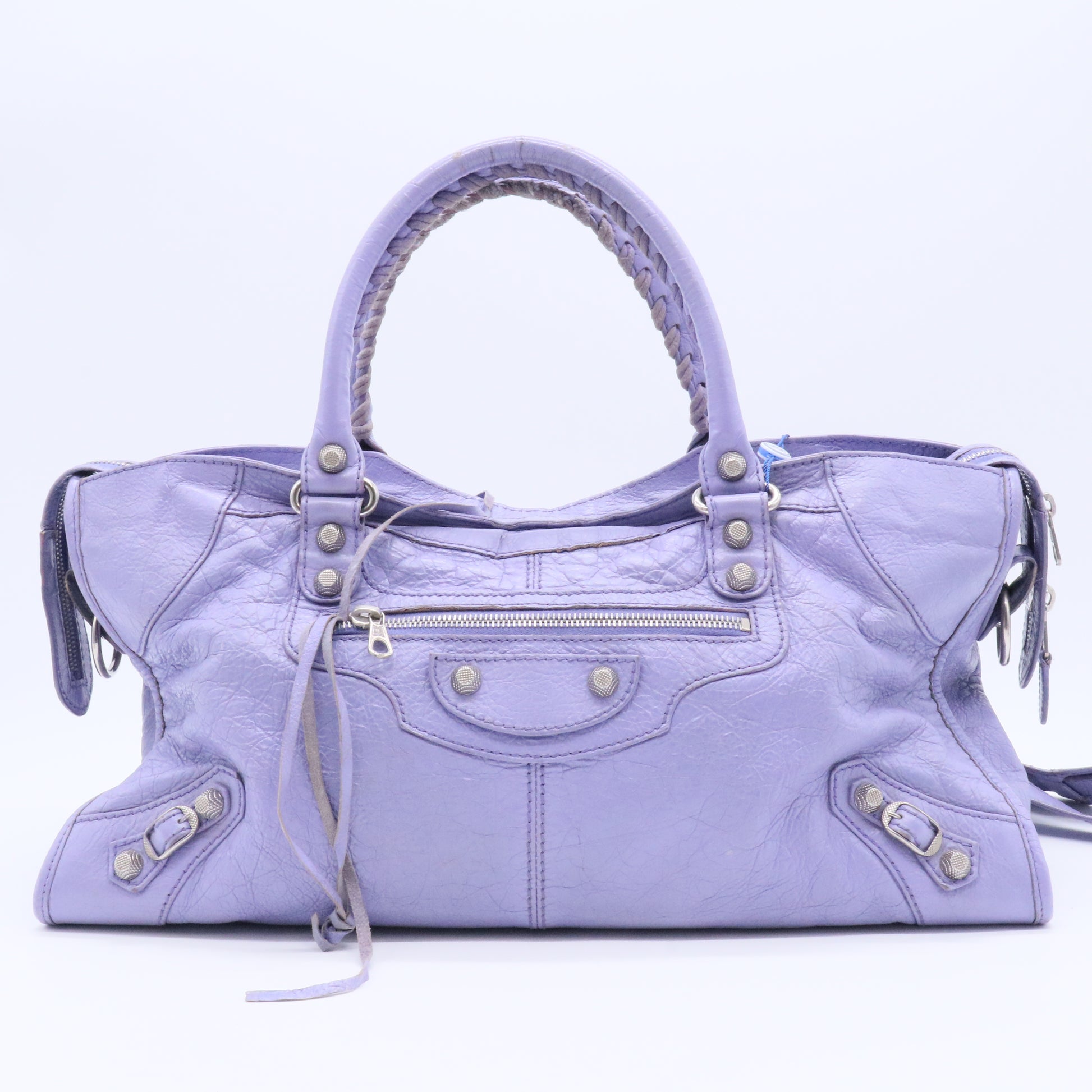 City Leather Handbag Twins