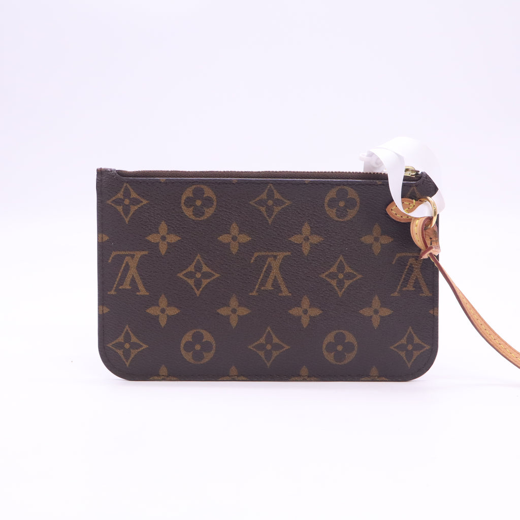 LV Monogram Neverfull Pouch W23528