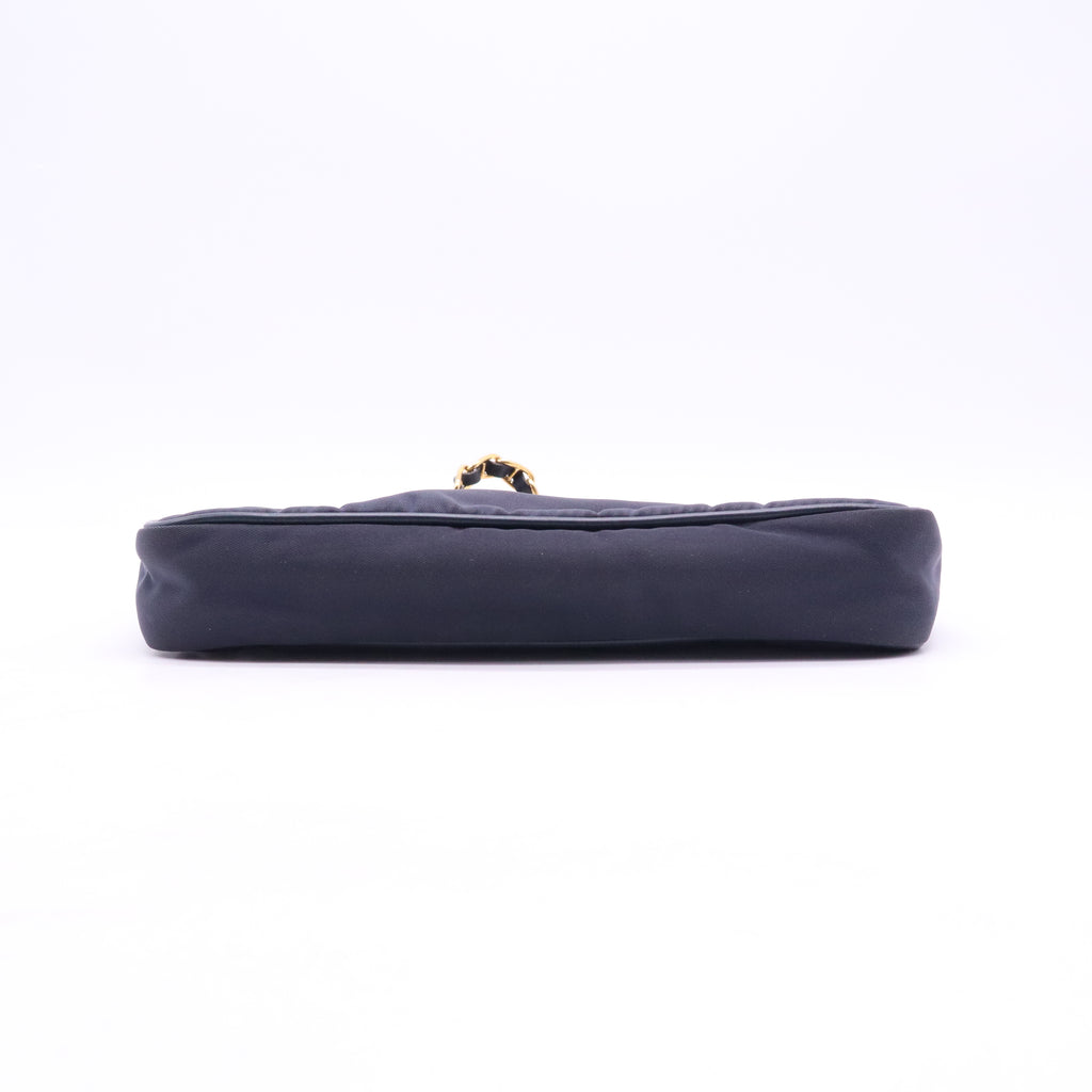 Prada Tessuto Nylon and Saffiano Leather Chain Crossbody Bag B21730