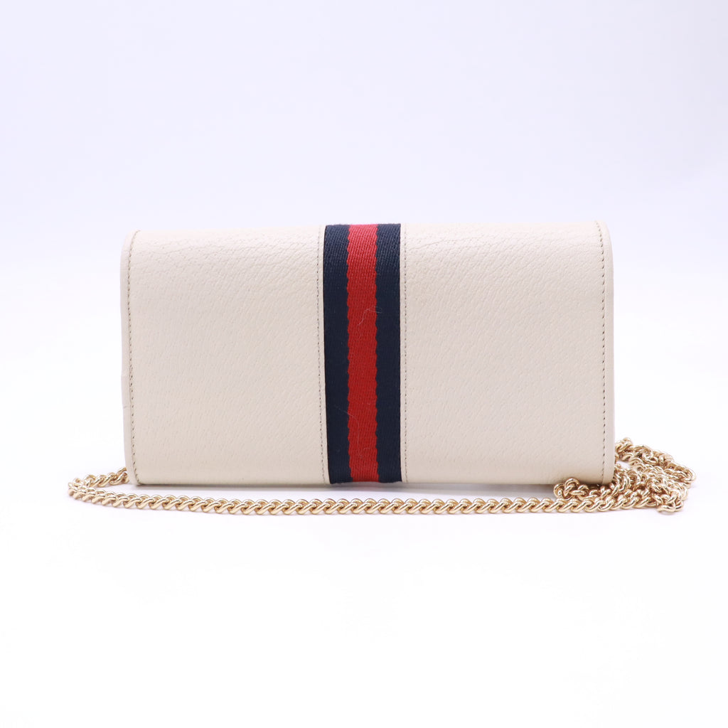 Gucci Ophidia GG Web Wallet on Chain B23639