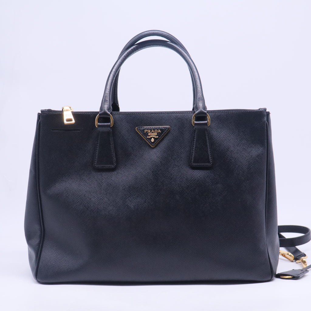 Saffiano Leather Galleria Double Zip XL B20537