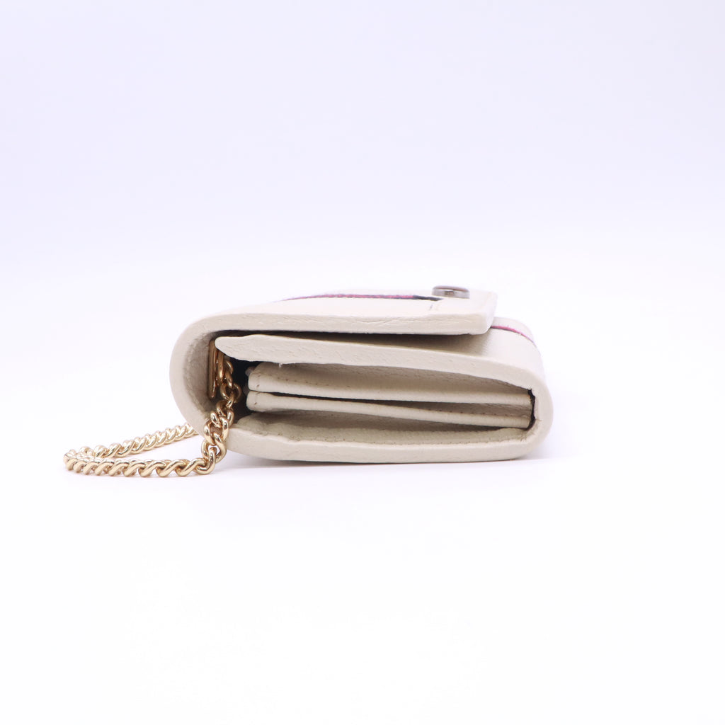 Gucci Ophidia GG Web Wallet on Chain B23639