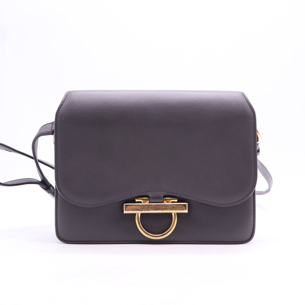 Calfskin Joanne Crossbody Black B21552