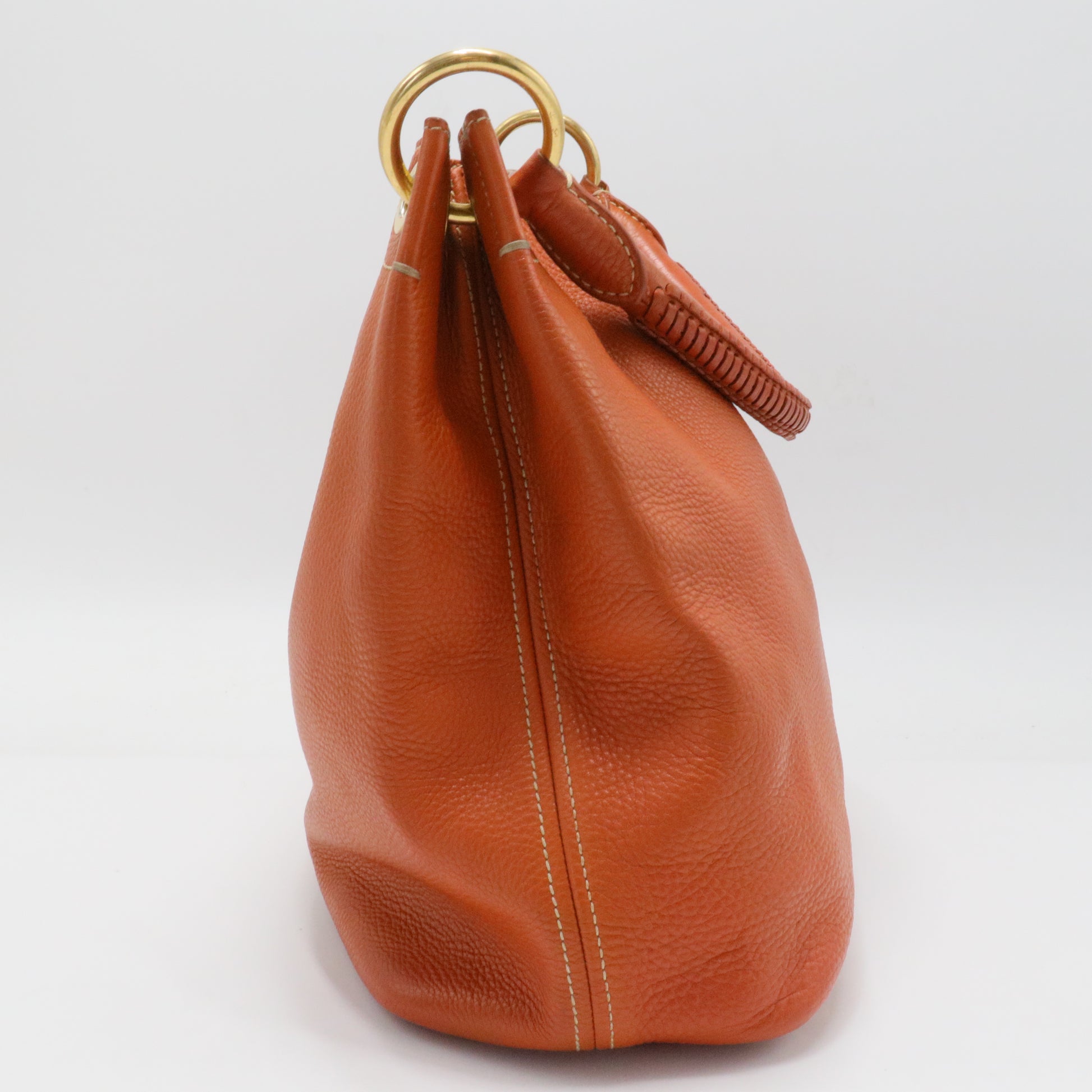 Rolled Hobo Vitello Daino Large