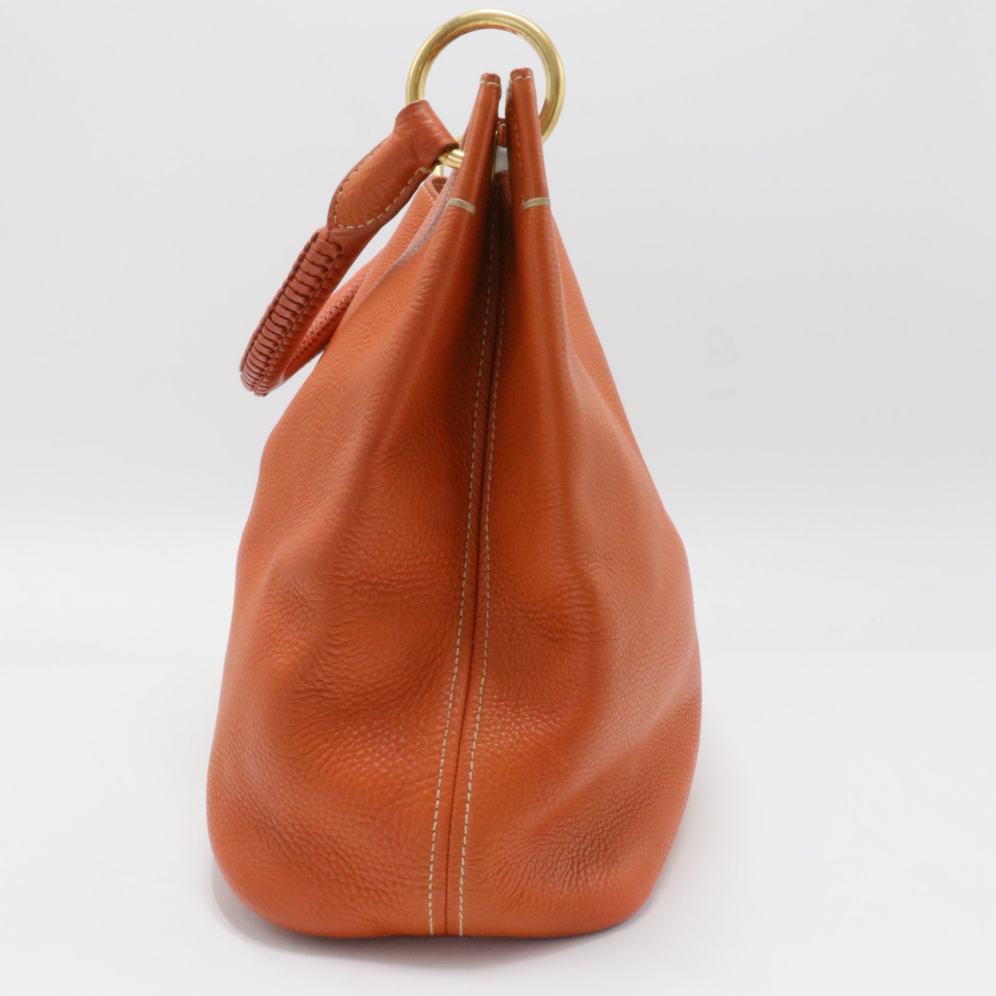 Rolled Hobo Vitello Daino Large