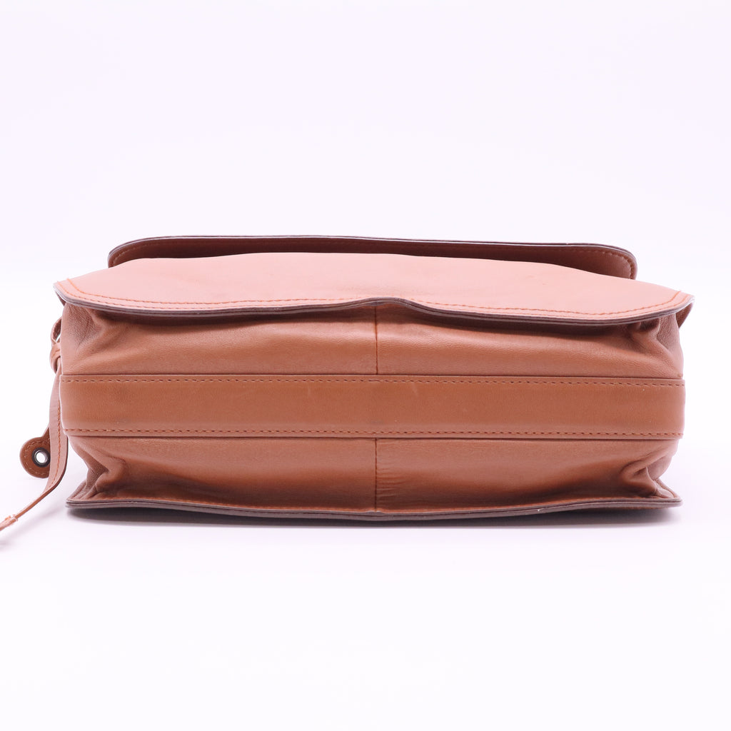 Intrecciato-Trimmed Crossbody Bag Twins