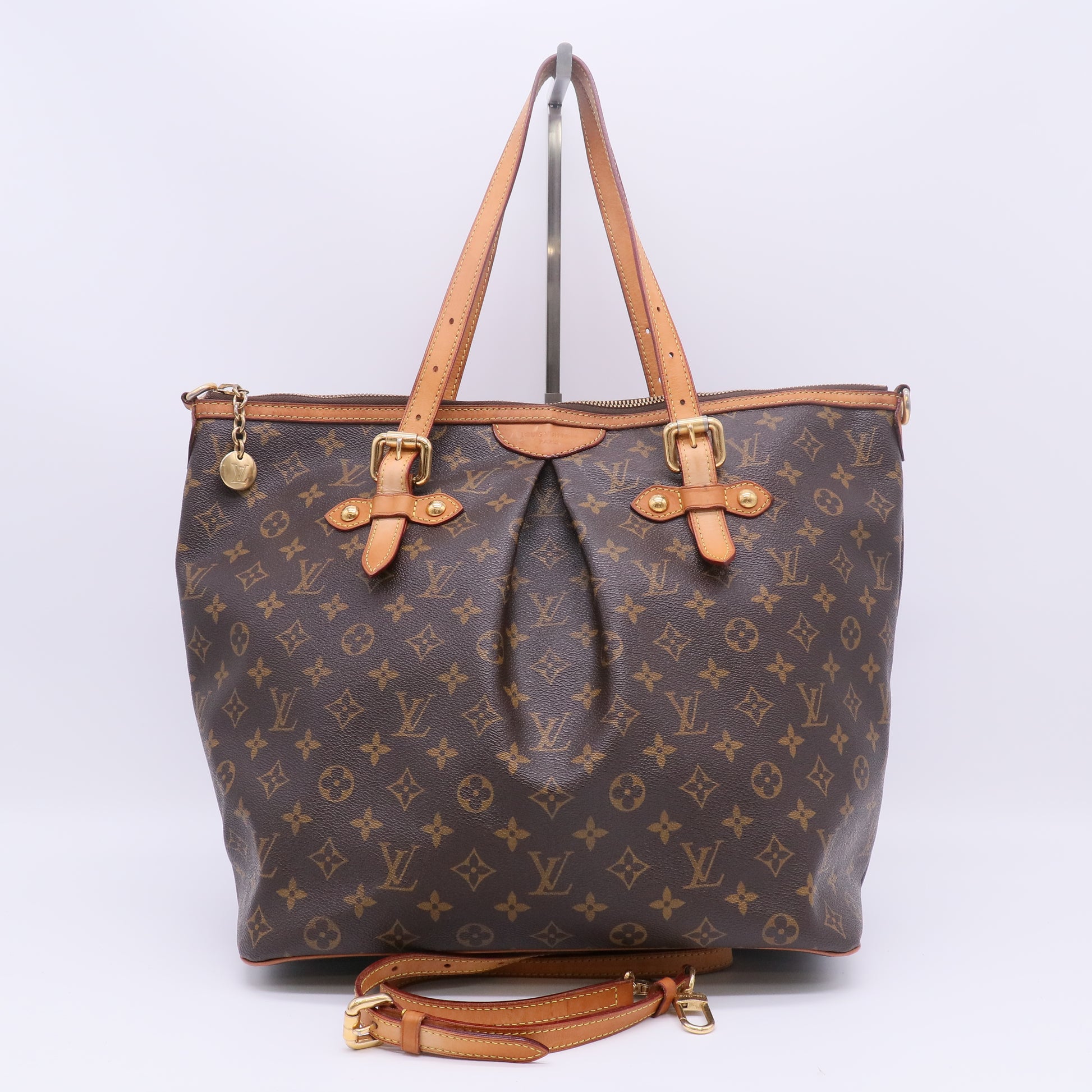Louis Vuitton Monogram Canvas Palermo PM Bag twins B23188