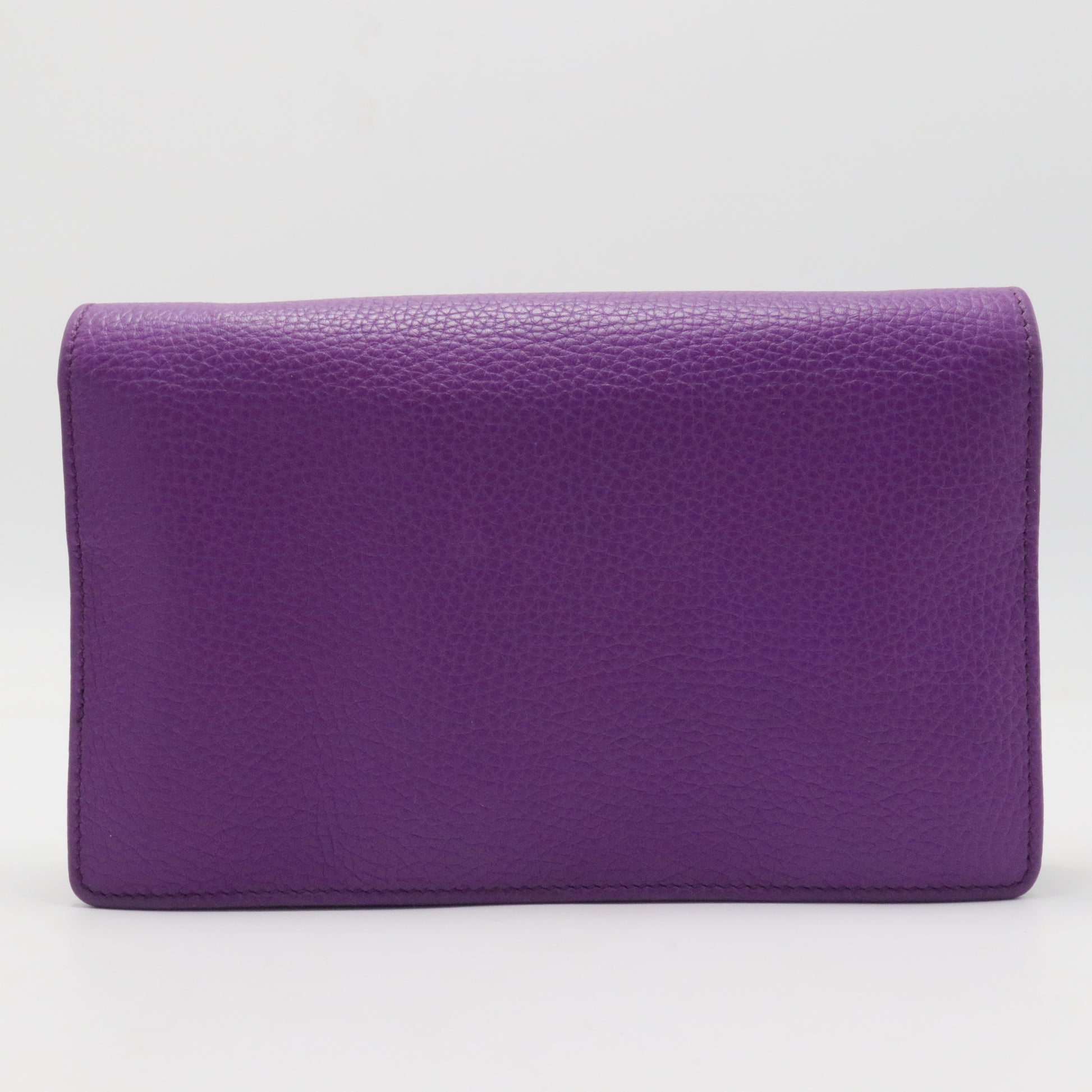 Pebbled Calfskin Soho Wallet on Chain