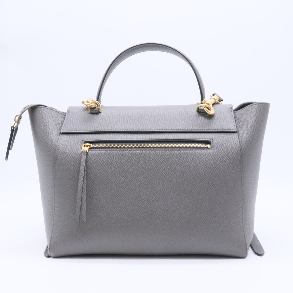 Belt Bag Textured Leather Micro Twins