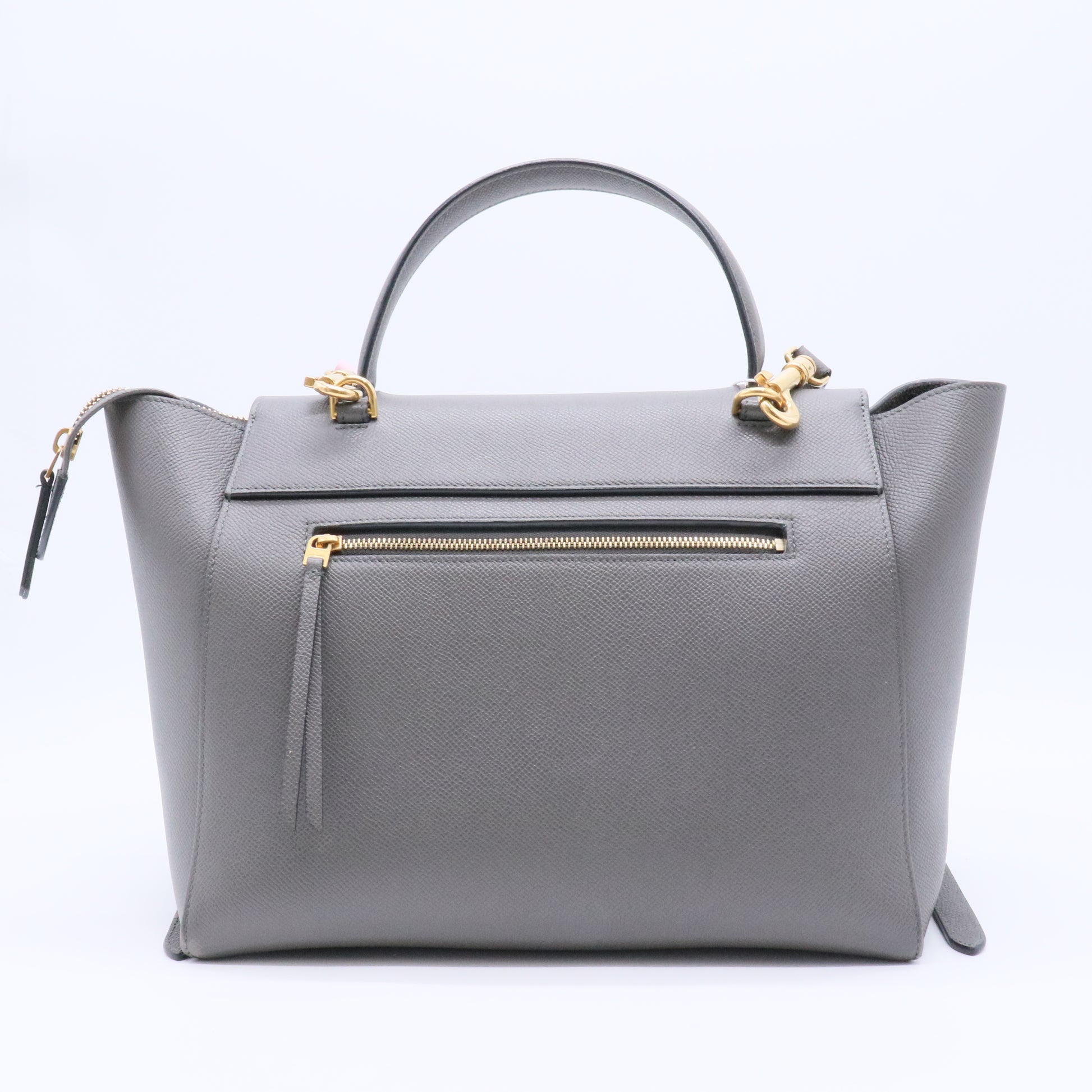 Belt Bag Textured Leather Micro Twins