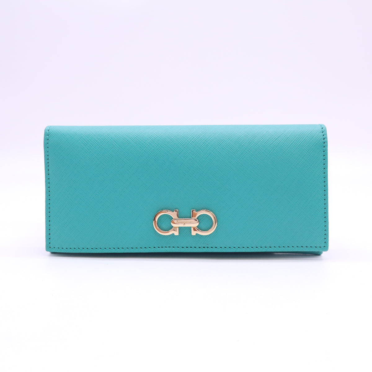 Salvatore Ferragamo Gancini Flap Continental Wallet W23499