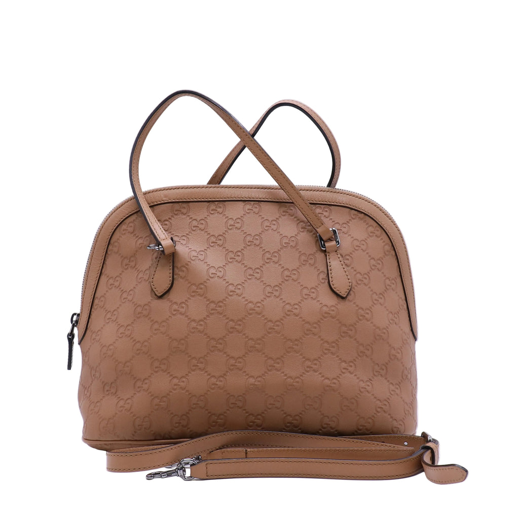 Convertible Dome Satchel Microguccissima Leather B20654