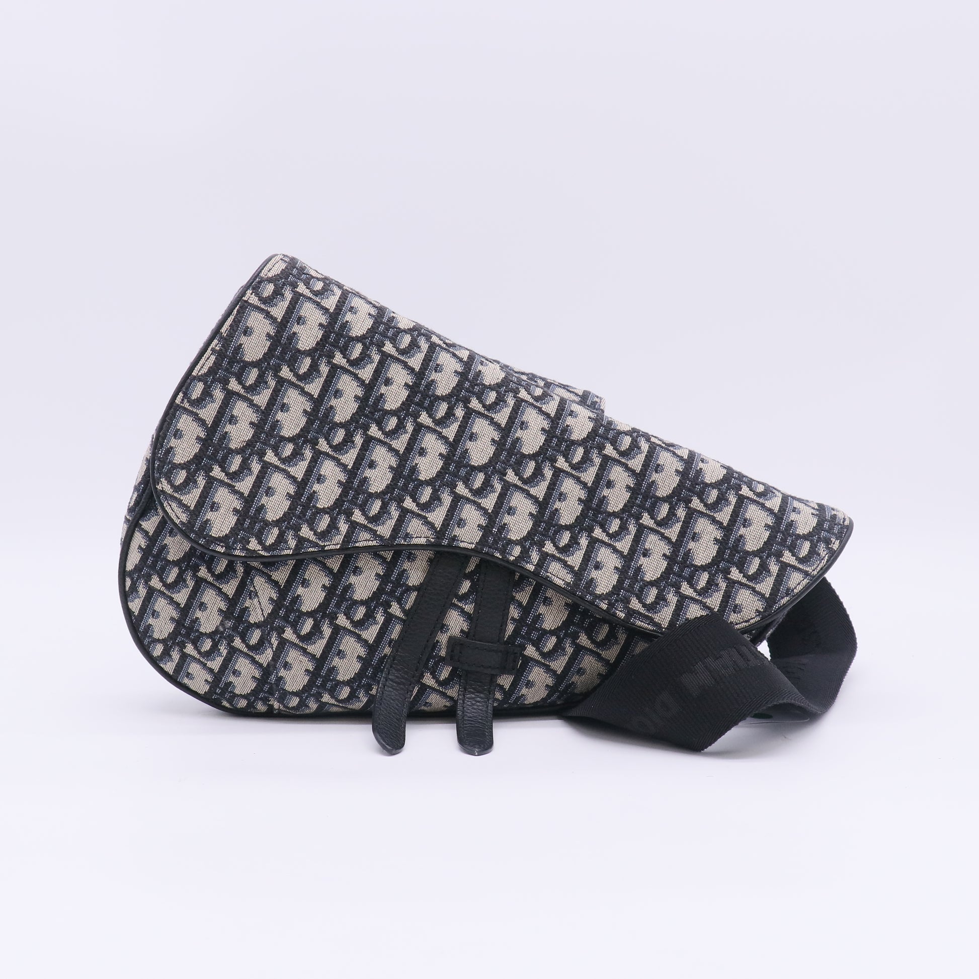 Dior Oblique Jacquard Saddle Bag twins B23847