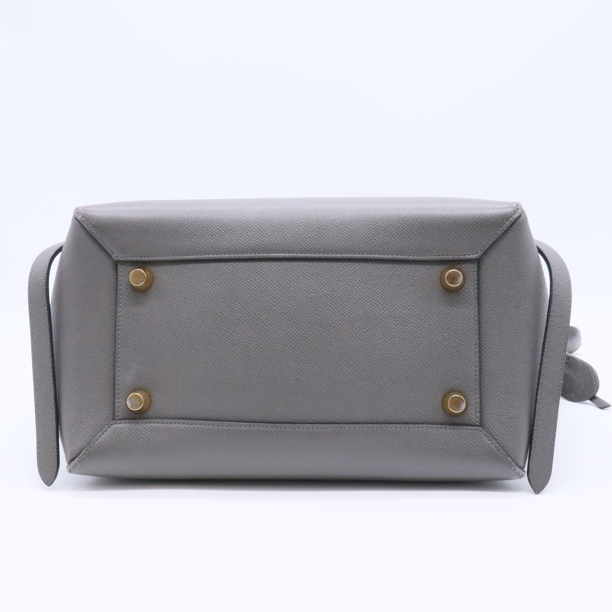 Belt Bag Textured Leather Micro Twins