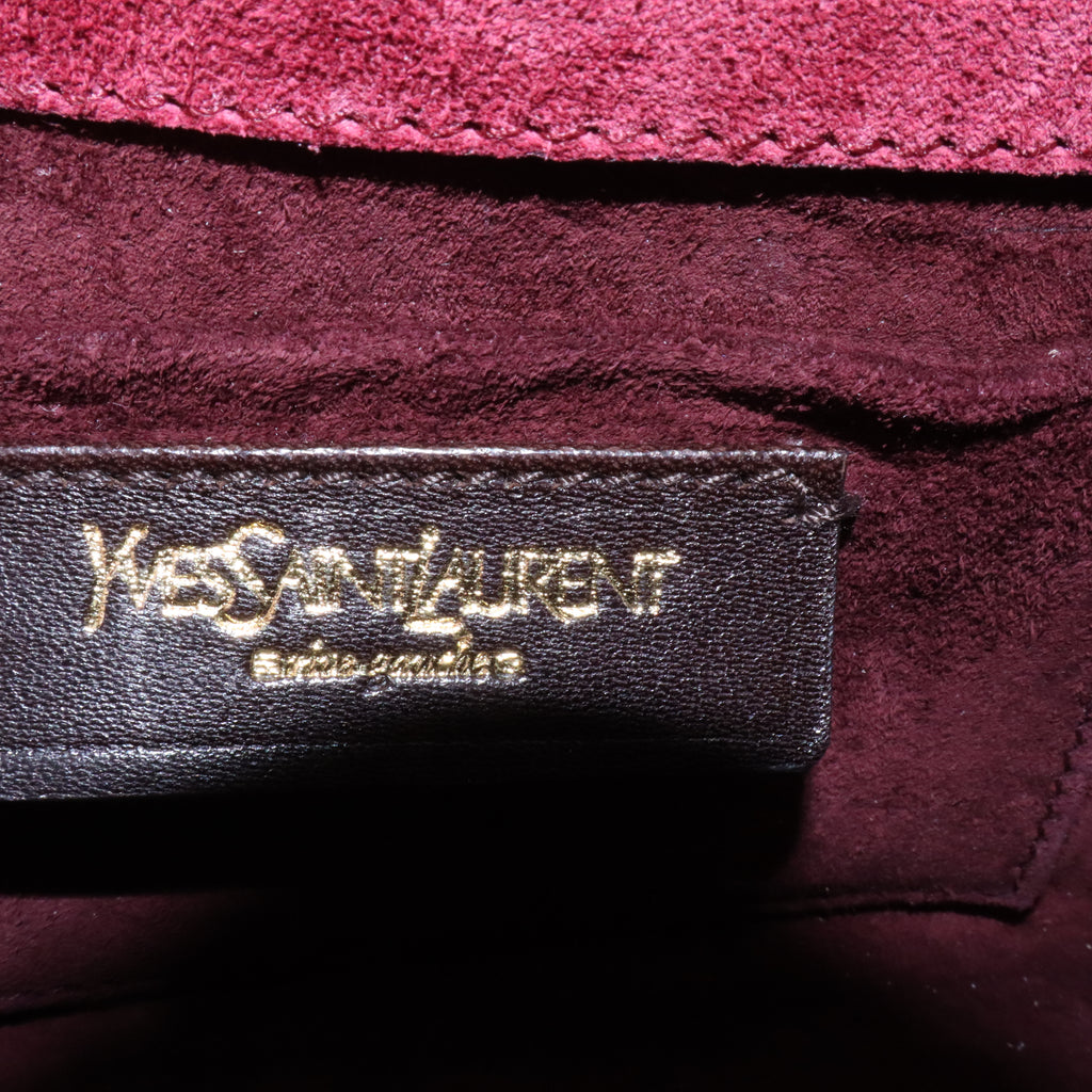 Burgundy Red Lizard Skin Clutch W21162