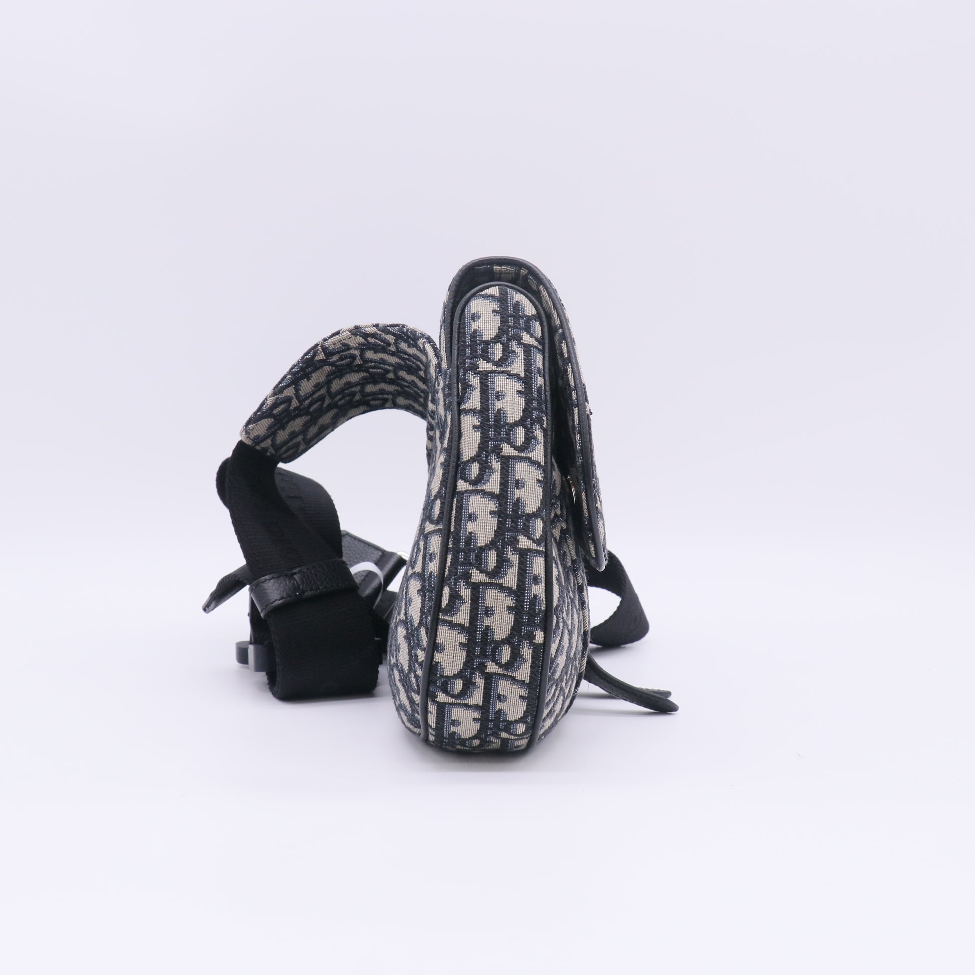 Dior Oblique Jacquard Saddle Bag twins B23847