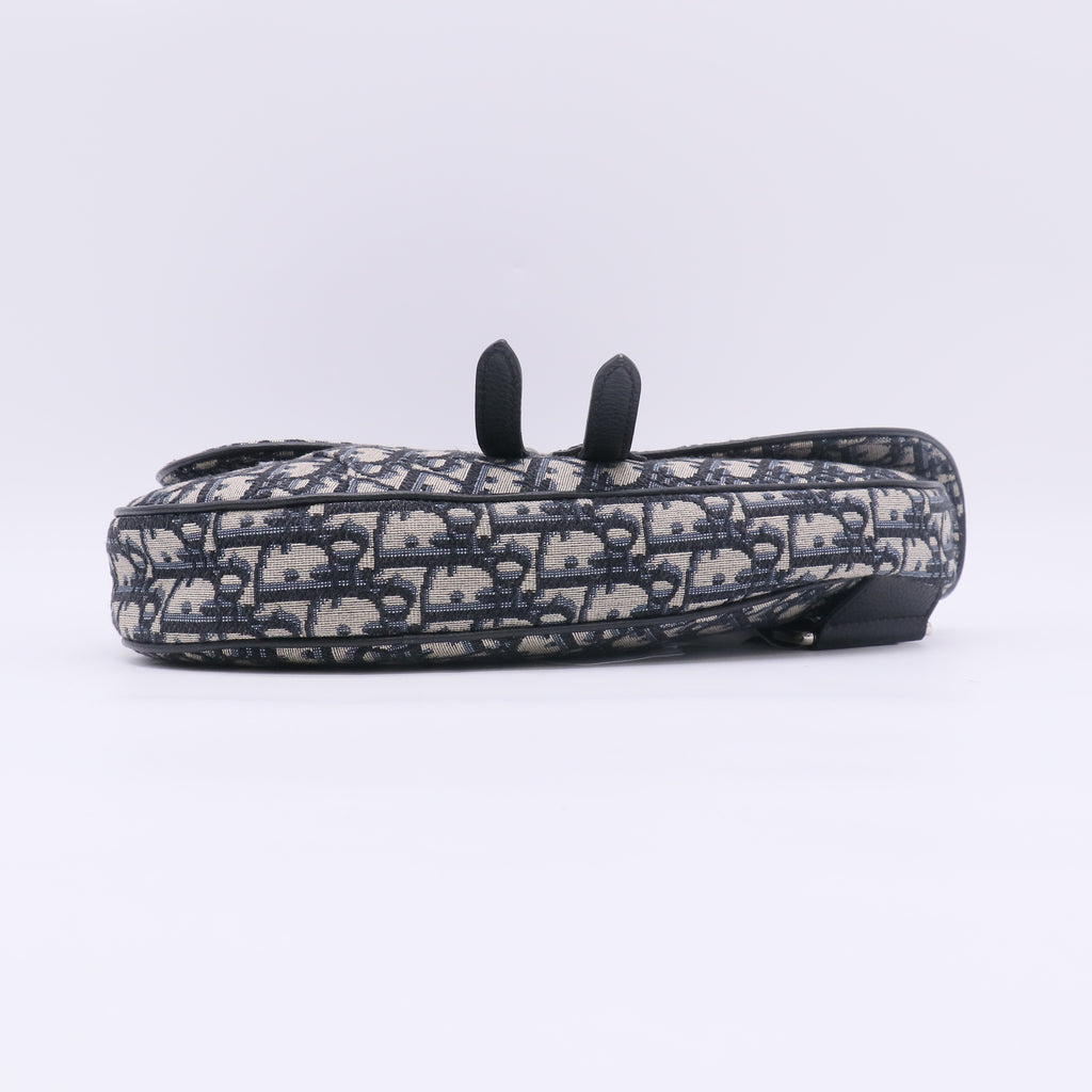 Dior Oblique Jacquard Saddle Bag twins B23847