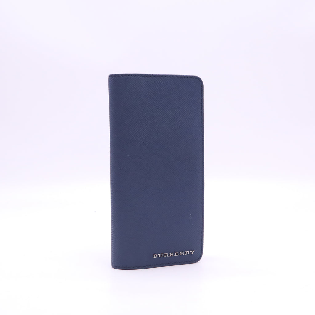 Burberry Leather Long Bi-fold Wallet W23617