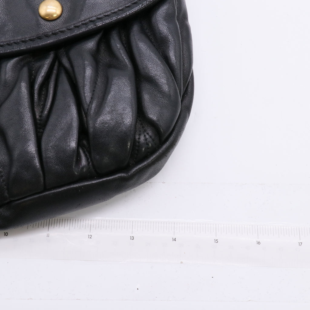 Miu Miu Matelasse Leather Coffer Hobo Bag twins LDJ4826
