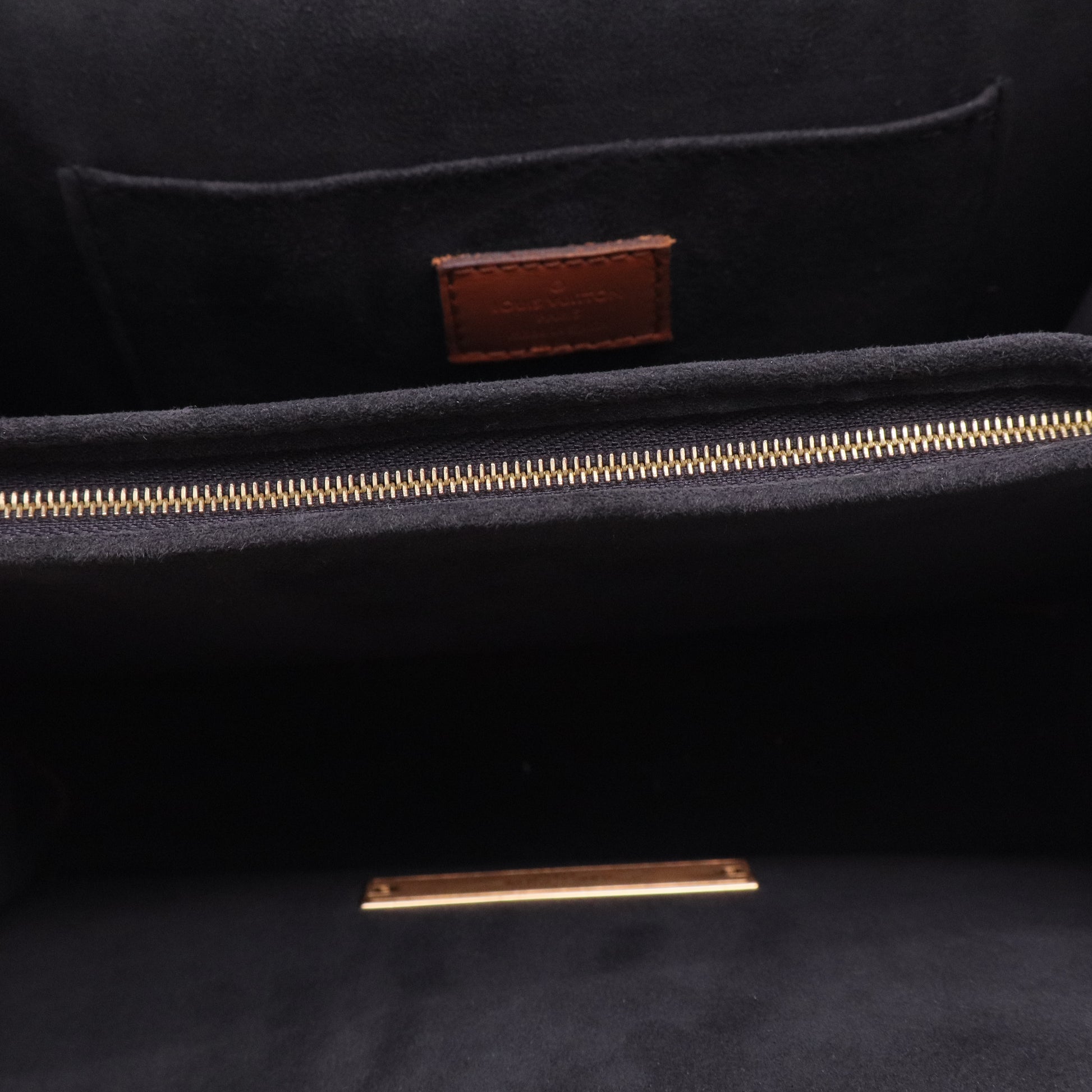 Louis Vuitton Monogram Reverse Dauphine  2WAY Chain Crossbody Bag Brown twins