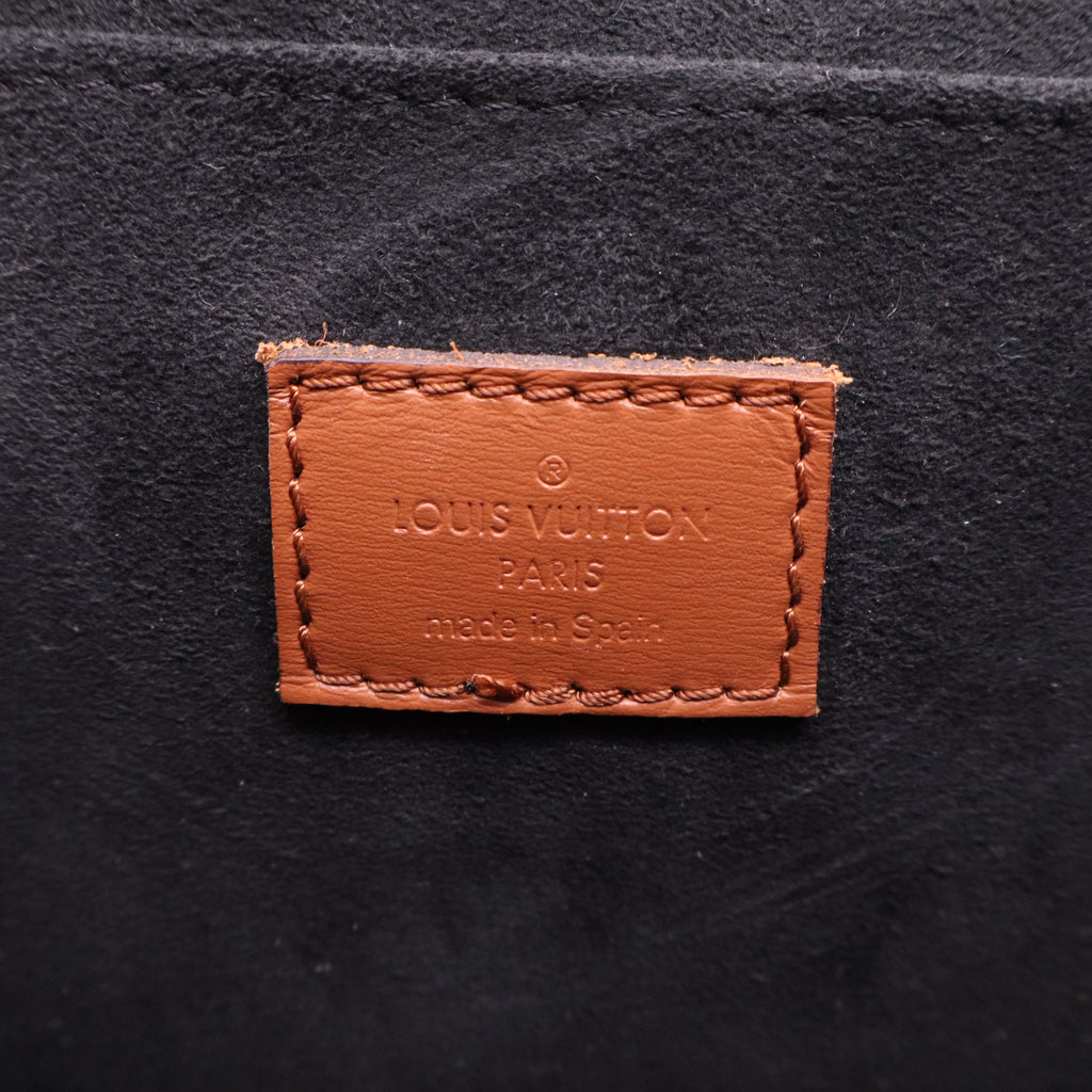 Louis Vuitton Monogram Reverse Dauphine  2WAY Chain Crossbody Bag Brown twins