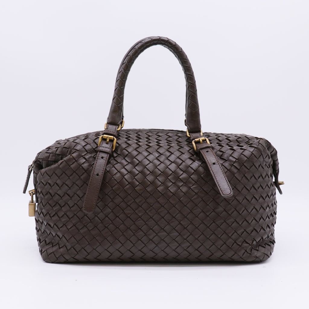 Bottega Veneta Intrecciato Nappa Leather Montaigne Bag twins LDJ4827
