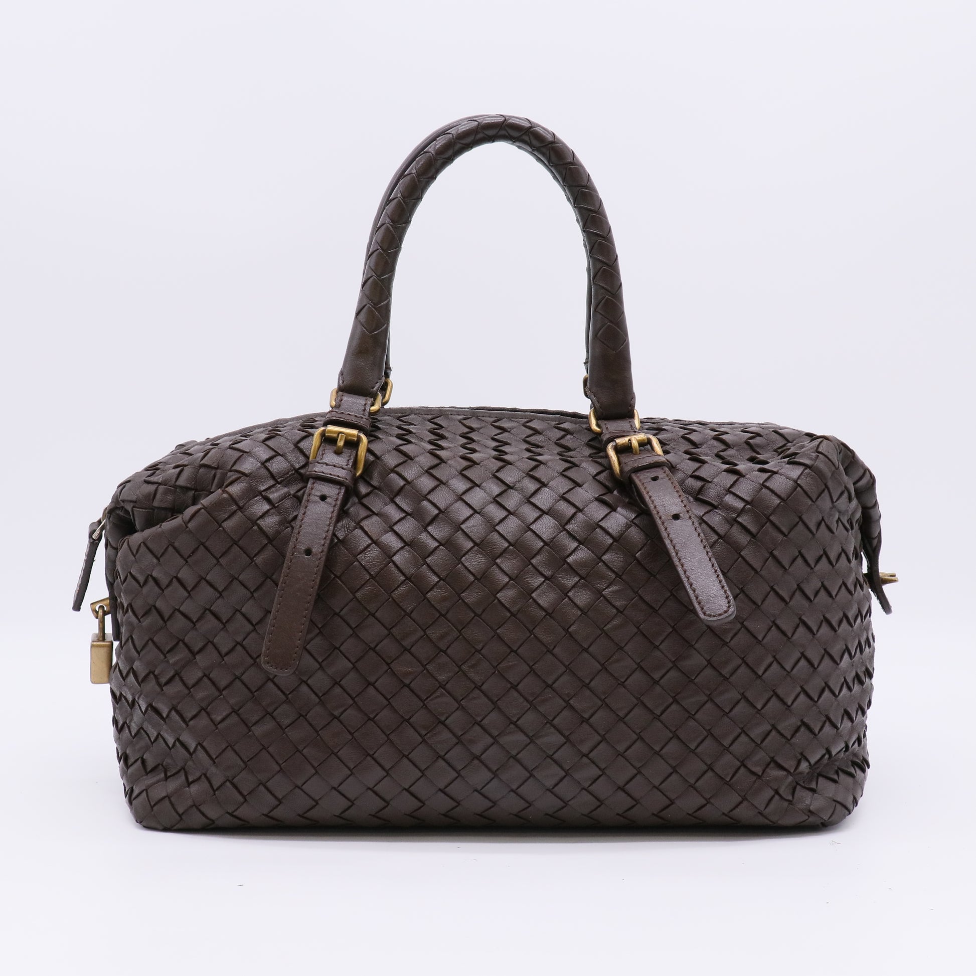 Bottega Veneta Intrecciato Nappa Leather Montaigne Bag twins LDJ4827