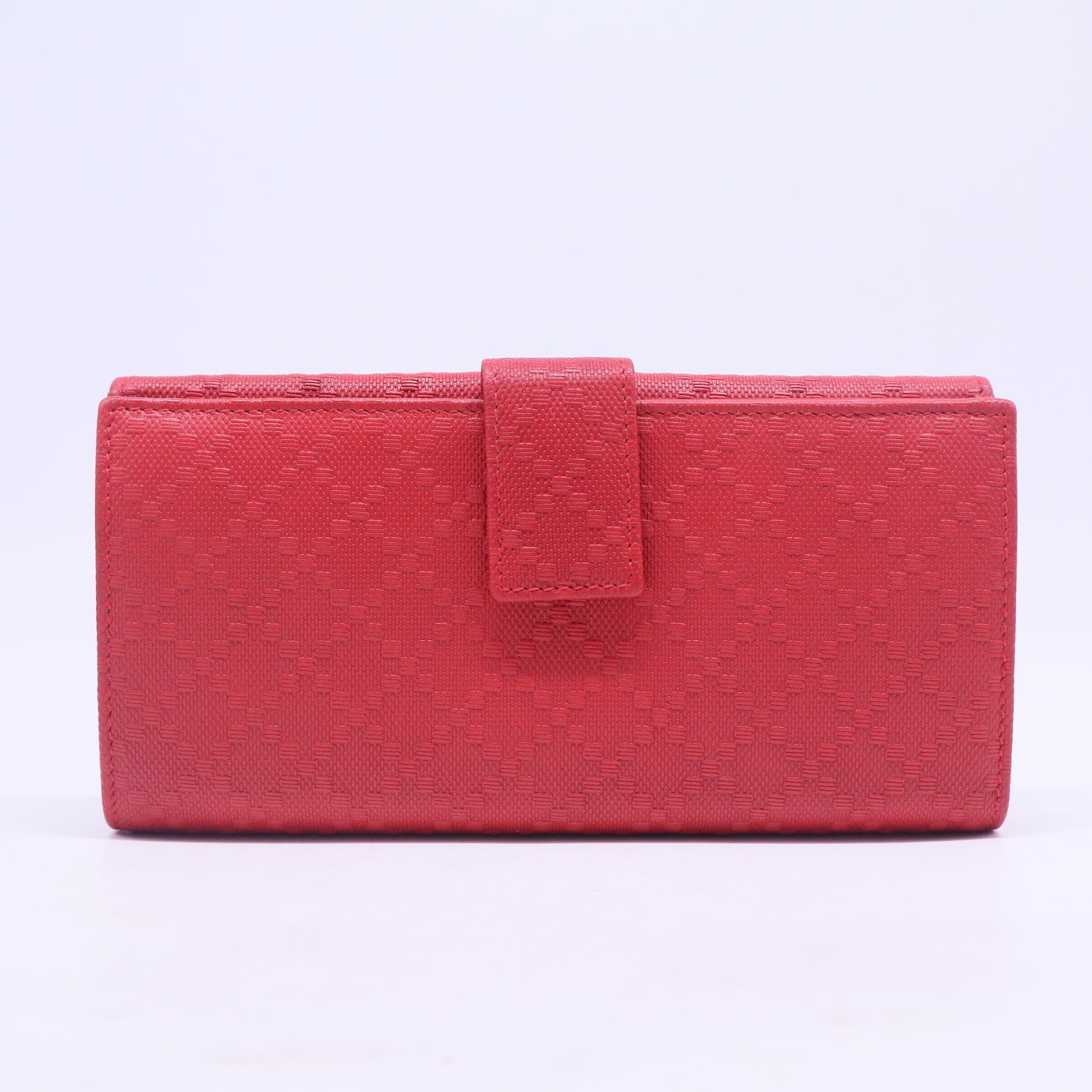 Microguccissima Leather Continental Wallet W20538