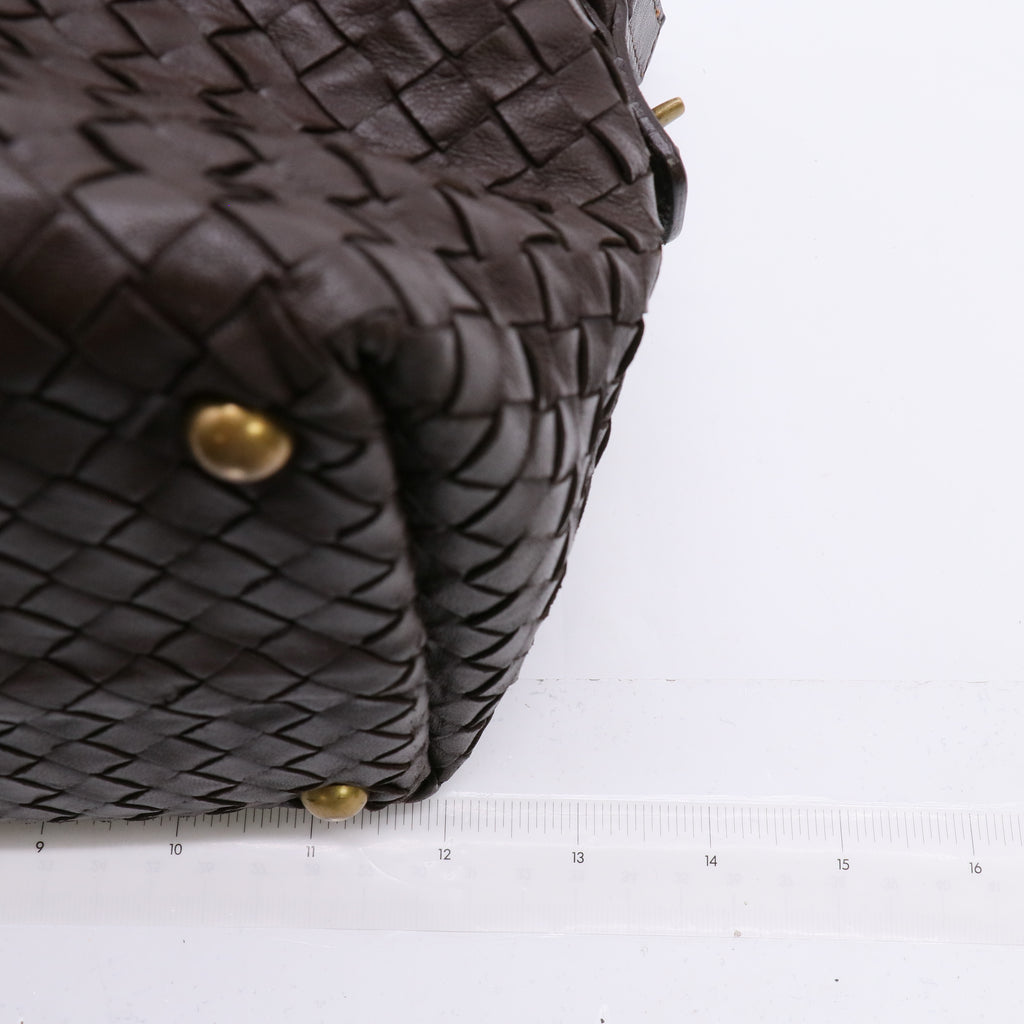 Bottega Veneta Intrecciato Nappa Leather Montaigne Bag twins LDJ4827