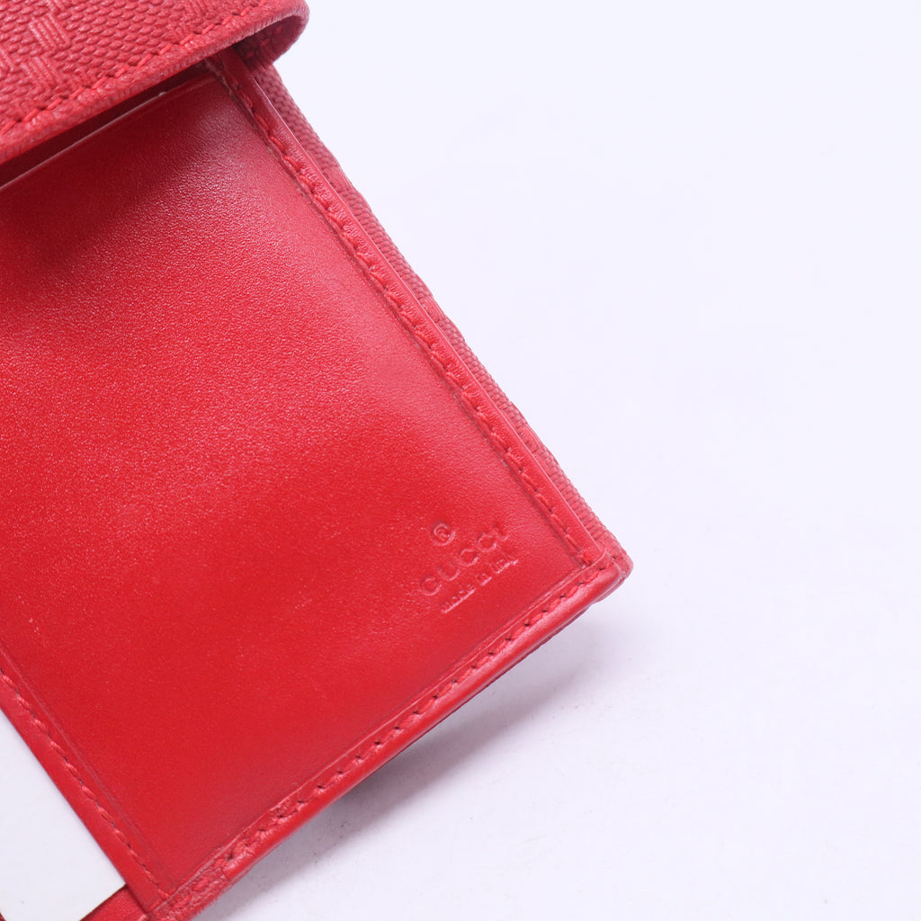 Microguccissima Leather Continental Wallet W20538