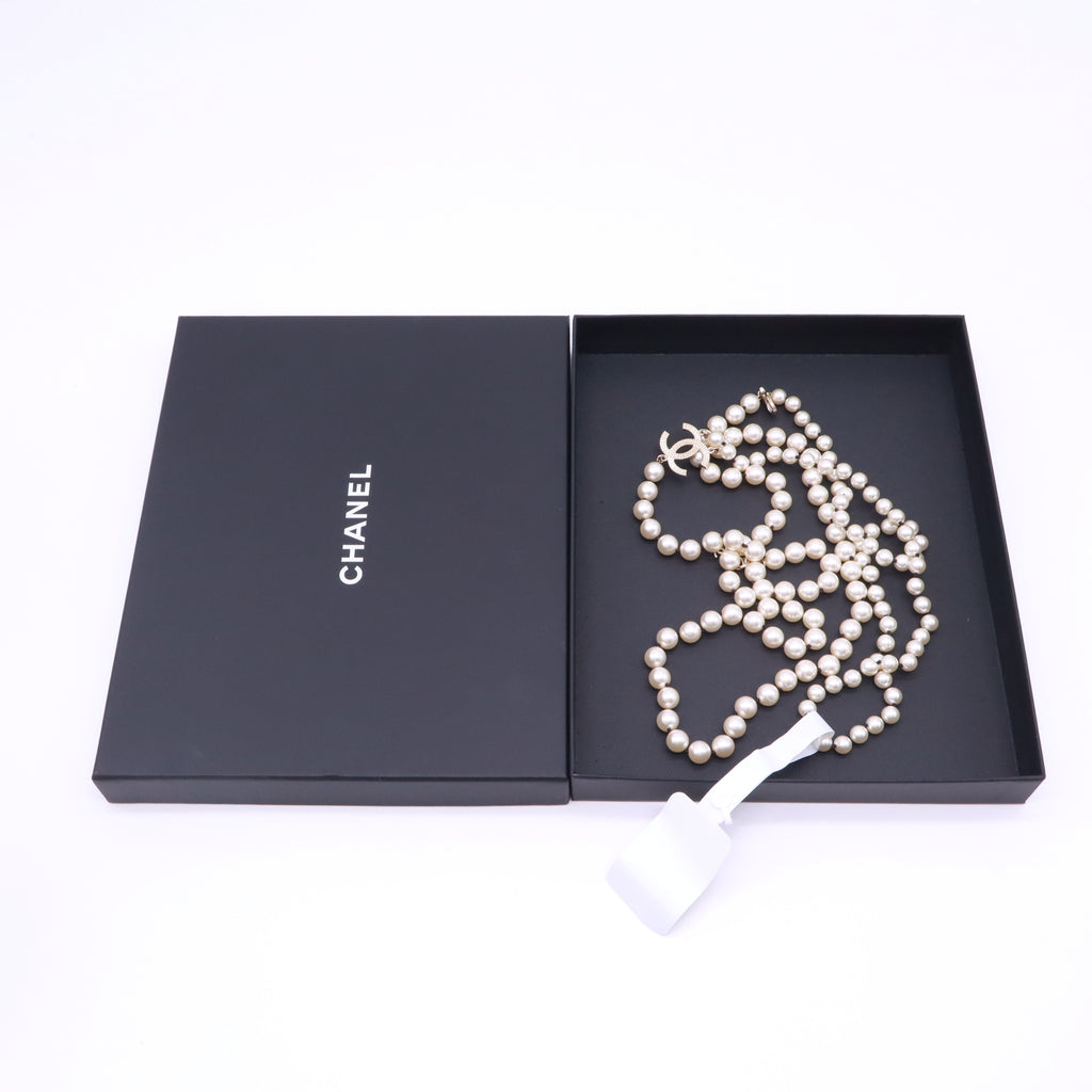 Chanel Classic CC Long Faux Necklace W22898