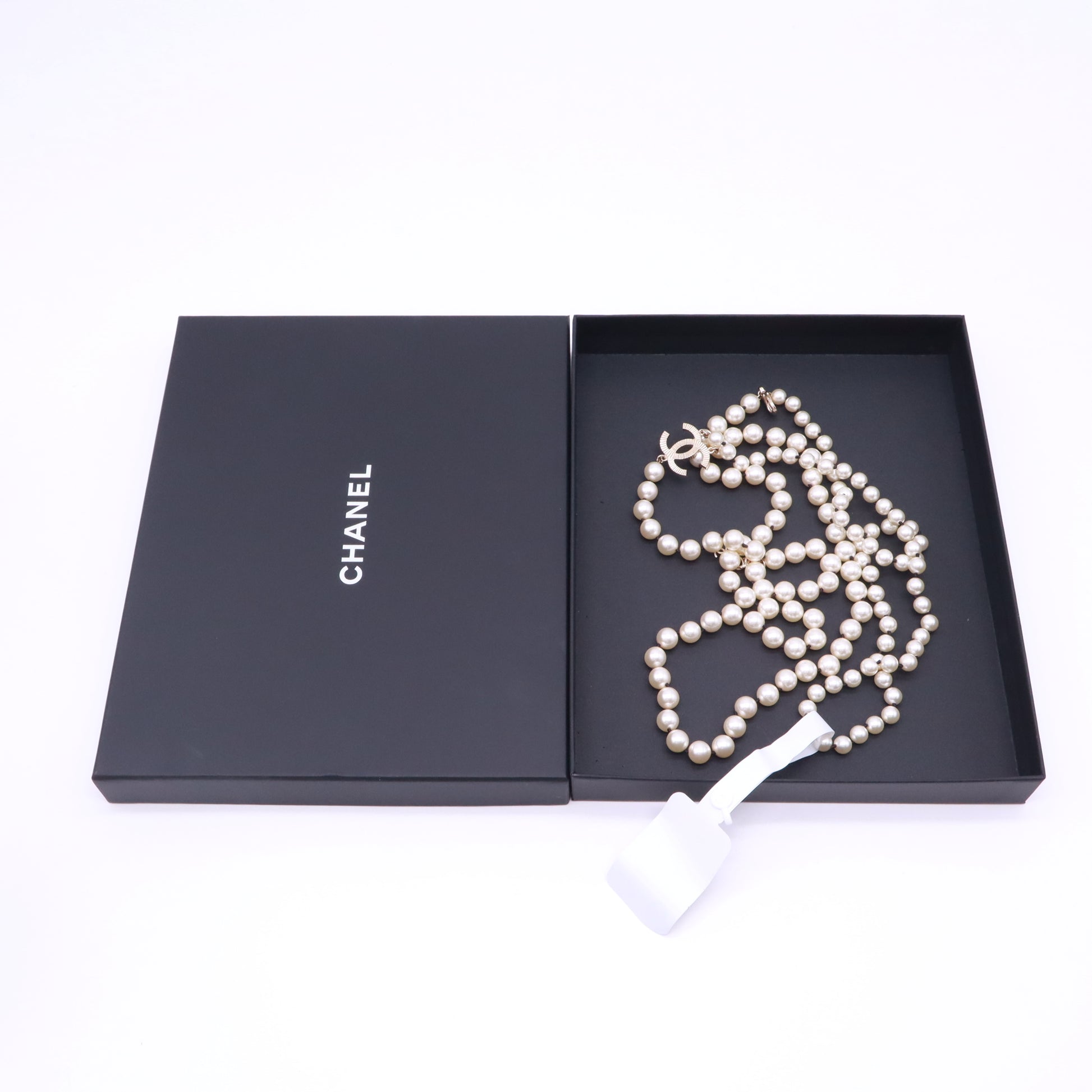 Chanel Classic CC Long Faux Necklace W22898