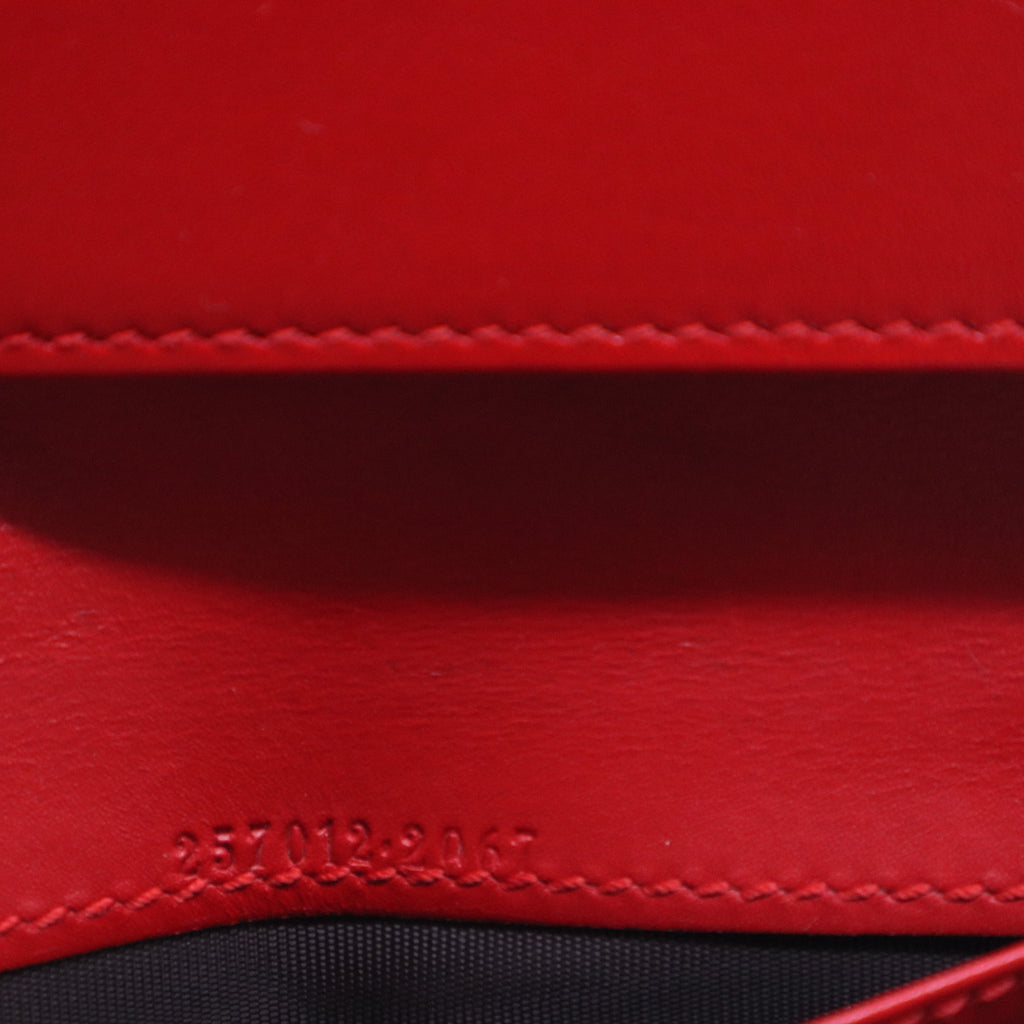 Microguccissima Leather Continental Wallet W20538