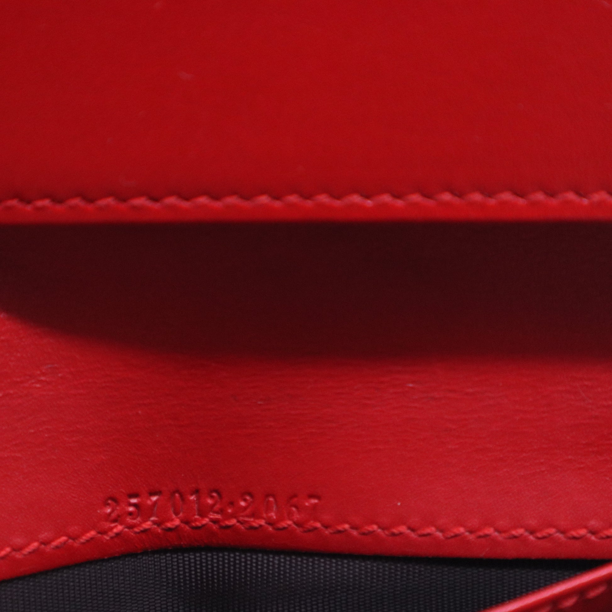 Microguccissima Leather Continental Wallet W20538
