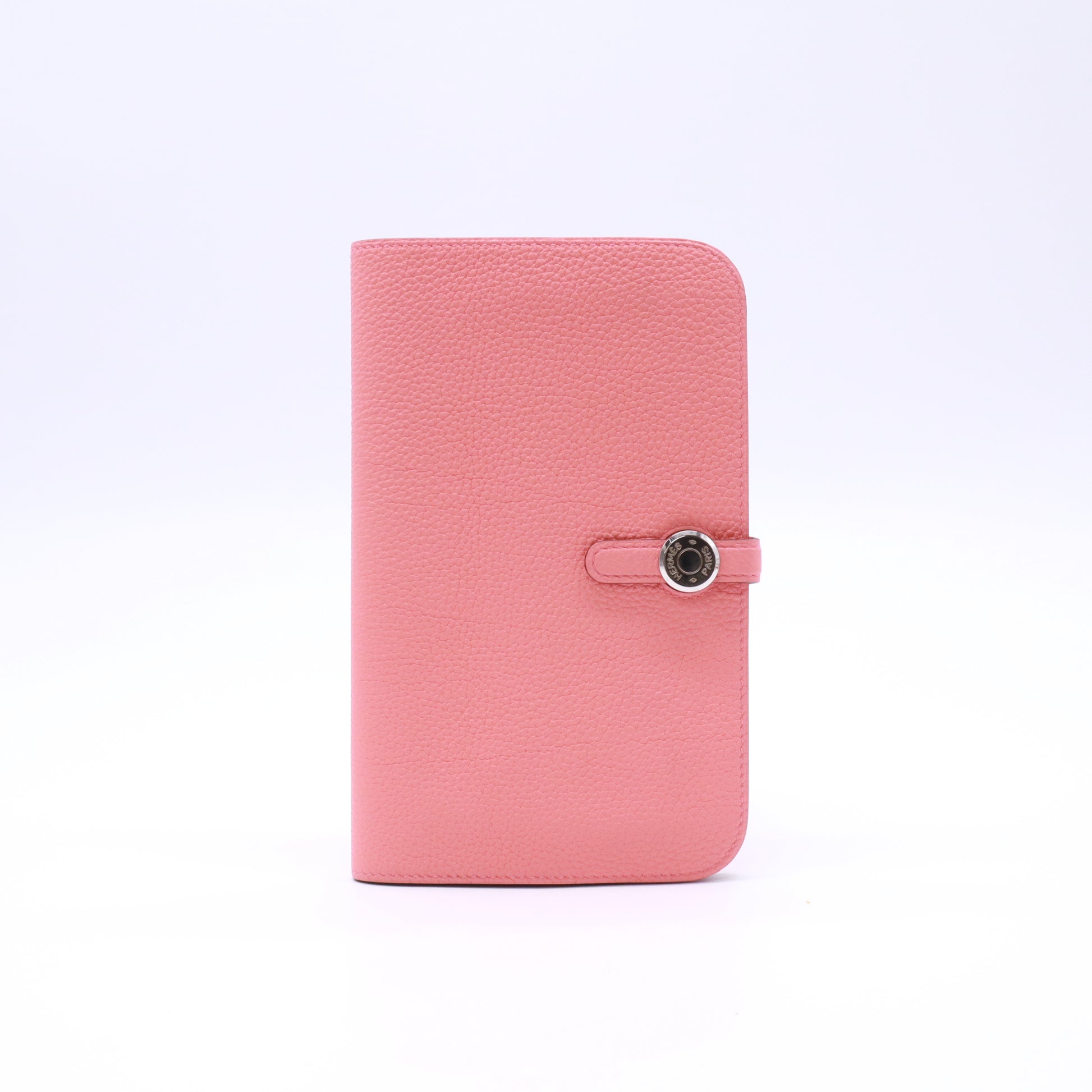 Dogon Duo Long Wallet in Pink Leather W22760