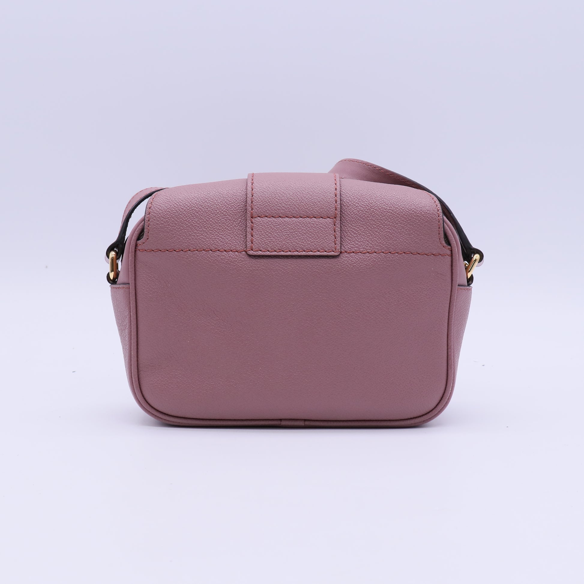 Burberry Leather Buckle Crossbody Bag twins B21009