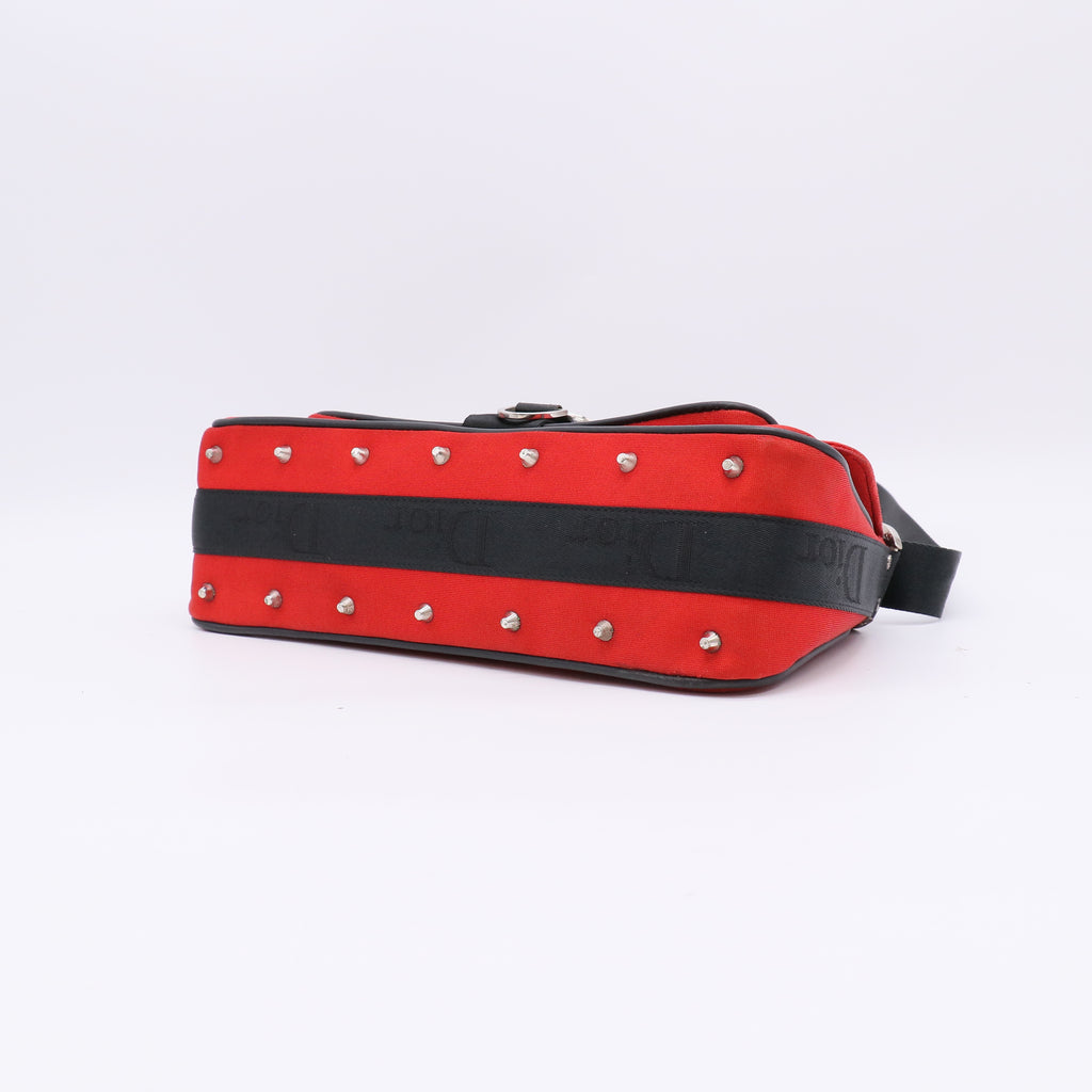 Christian Dior Canvas Hardcore Flap Shoulder Bag twins LDJ4825