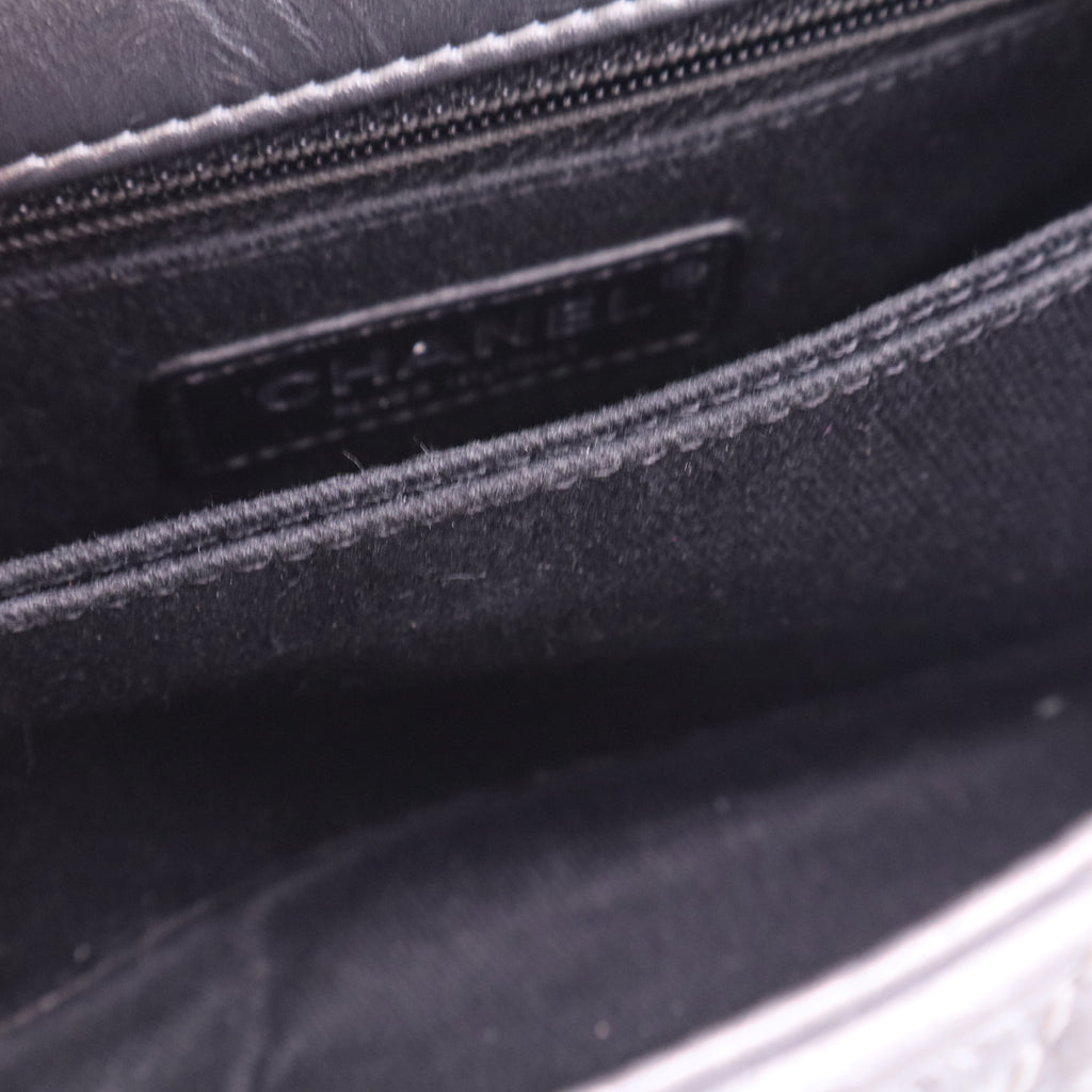 Coco Top Handle Bag Quilted Aged Calfskin Mini twins