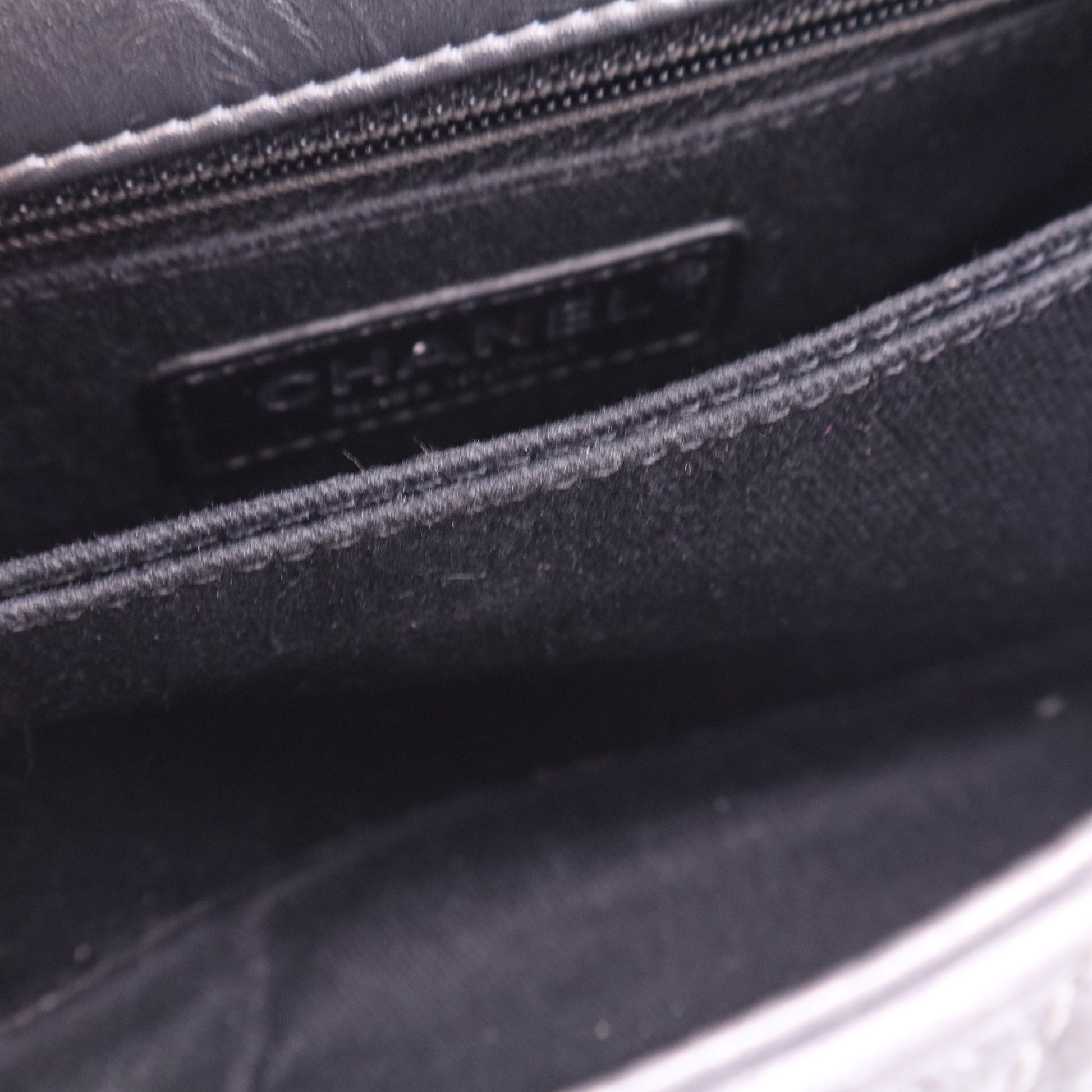 Coco Top Handle Bag Quilted Aged Calfskin Mini twins